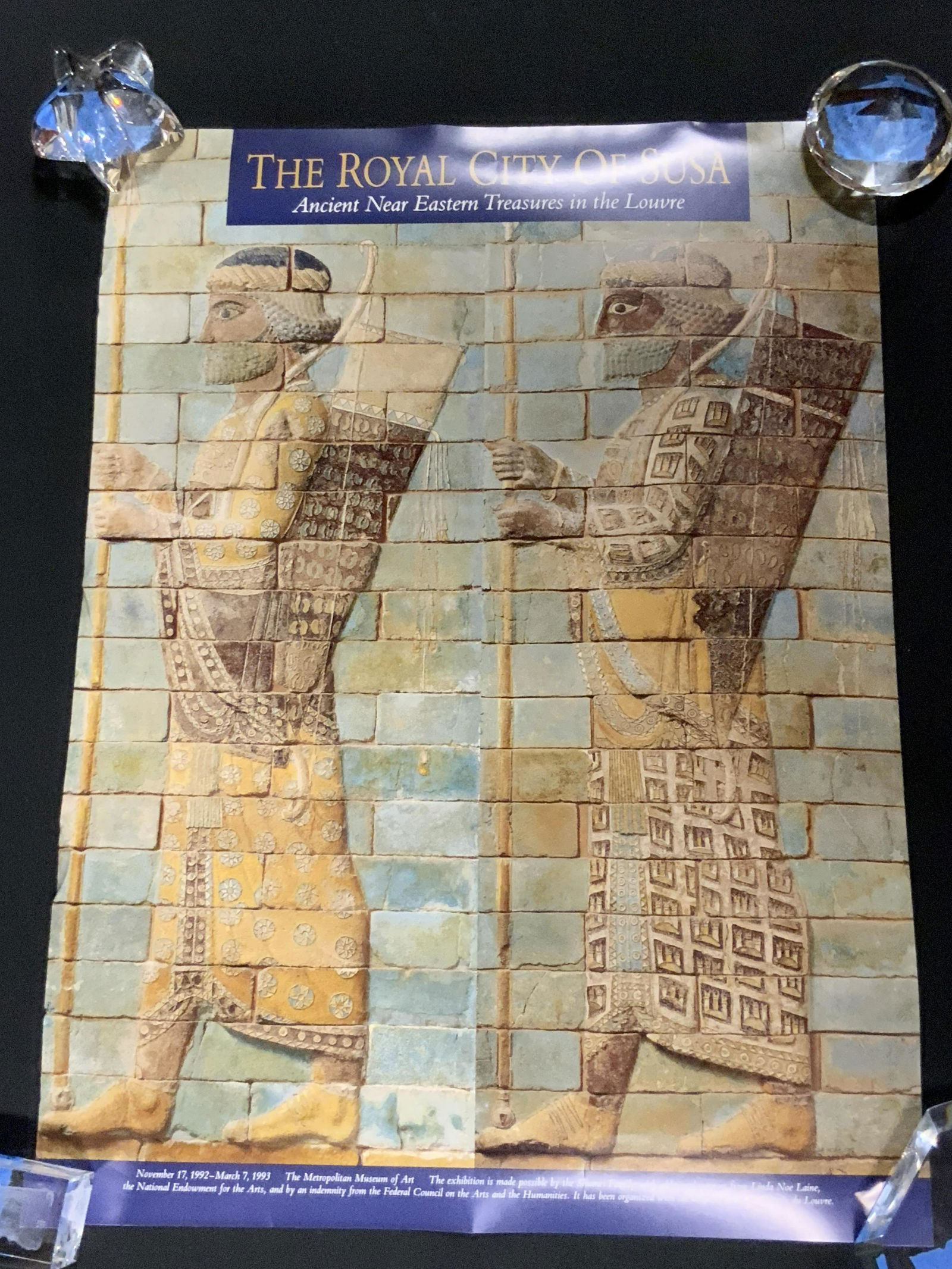 The Royal City of Susa Louvre Exhibition Poster (1 of 8)