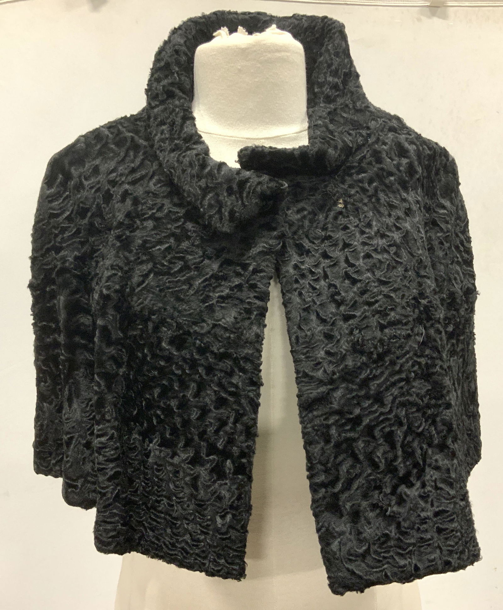 Persian Lambs Wool Vintage Cape/ Shawl (1 of 7)