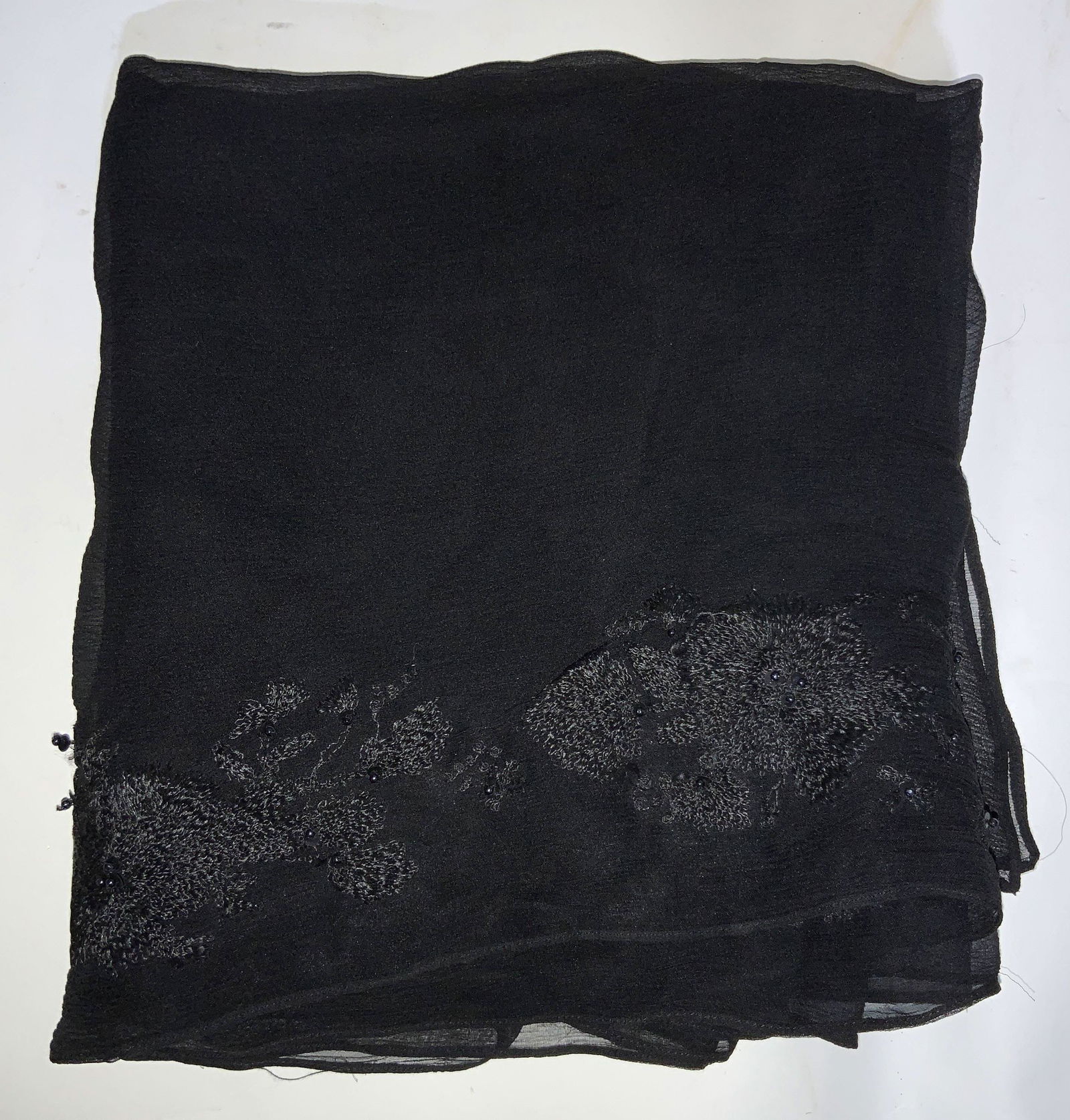 CharterClub Womens Embroidered Silk Scarf (1 of 9)