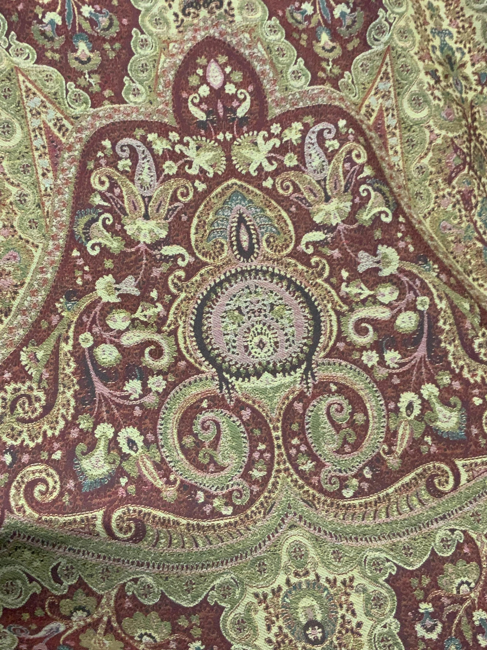 Middle Eastern Style Paisley Fabric (1 of 6)