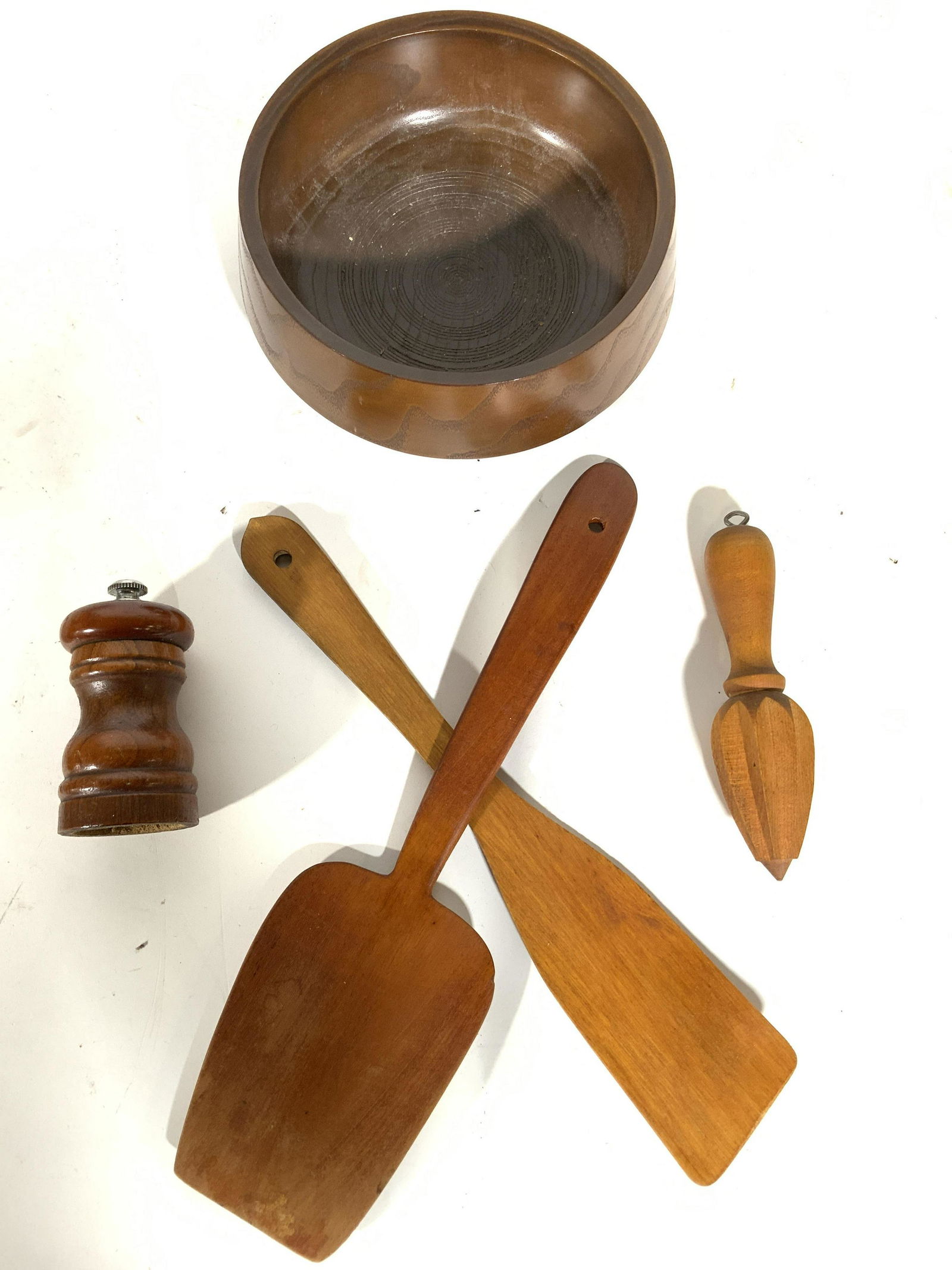 Lot 5 Assorted Wooden Tabletop Accessories (1 of 7)
