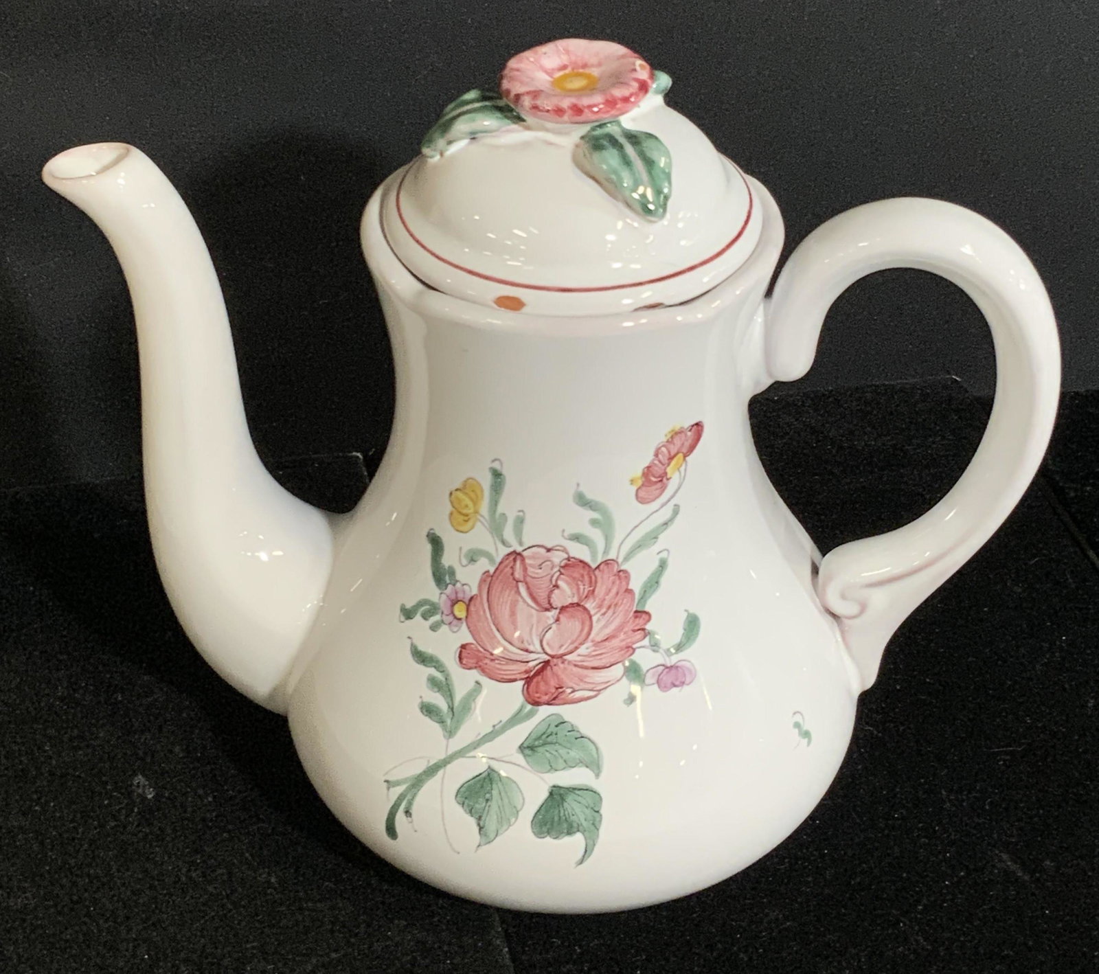 Vintage French Faience ATELIER DE SEGRIES Teapot (1 of 10)