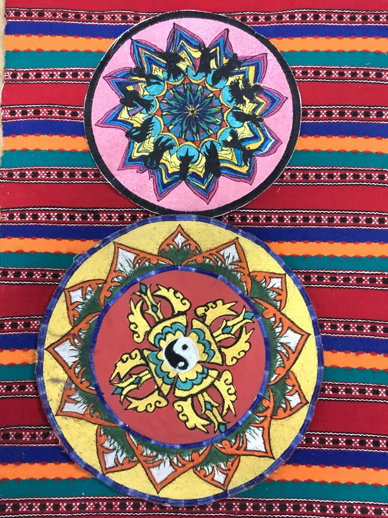 group Lot 6 East Asian Fabrics (1 of 13)