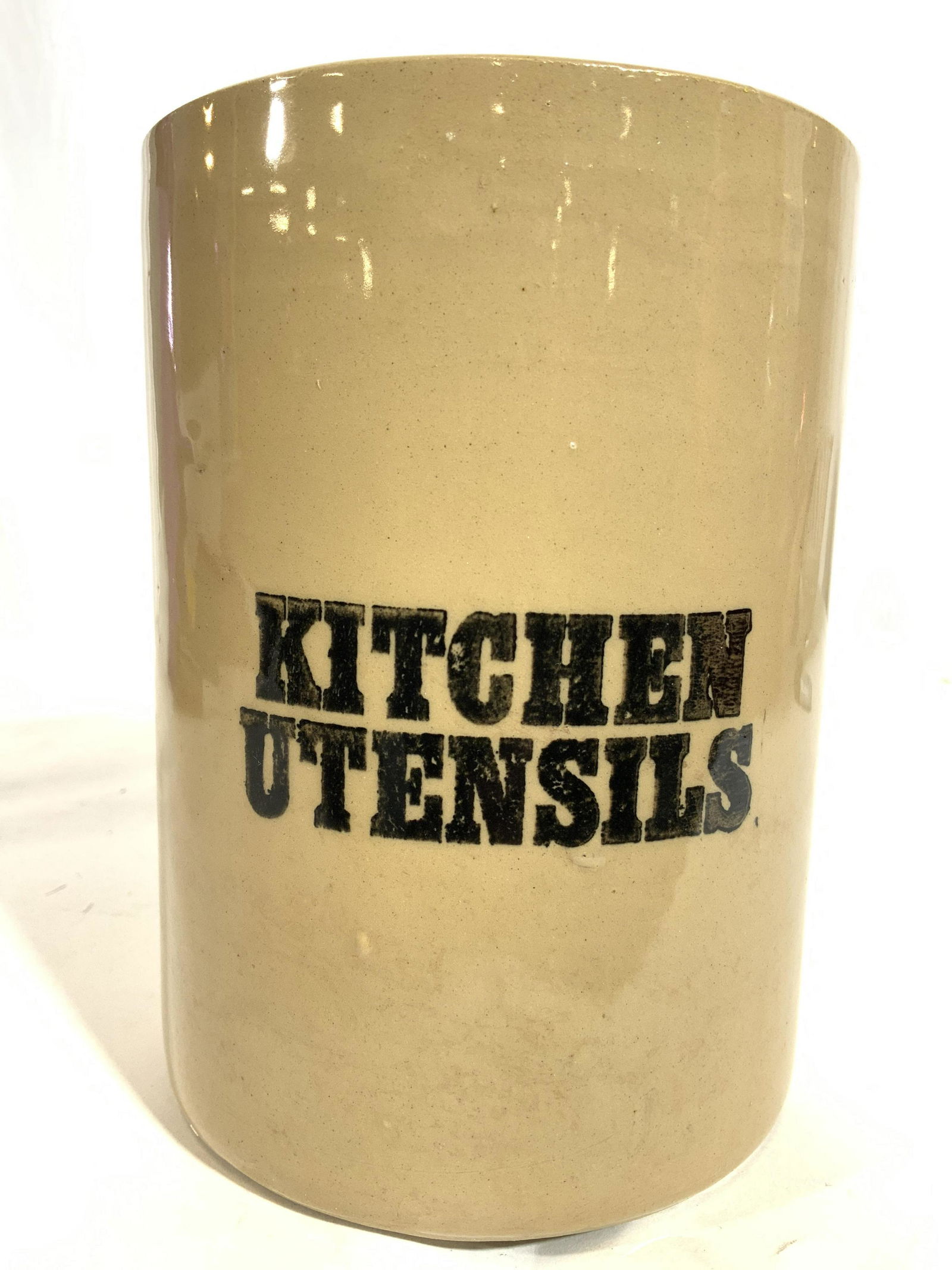 Vintage PEARSONS Ceramic Kitchen Utensil Vessel (1 of 7)