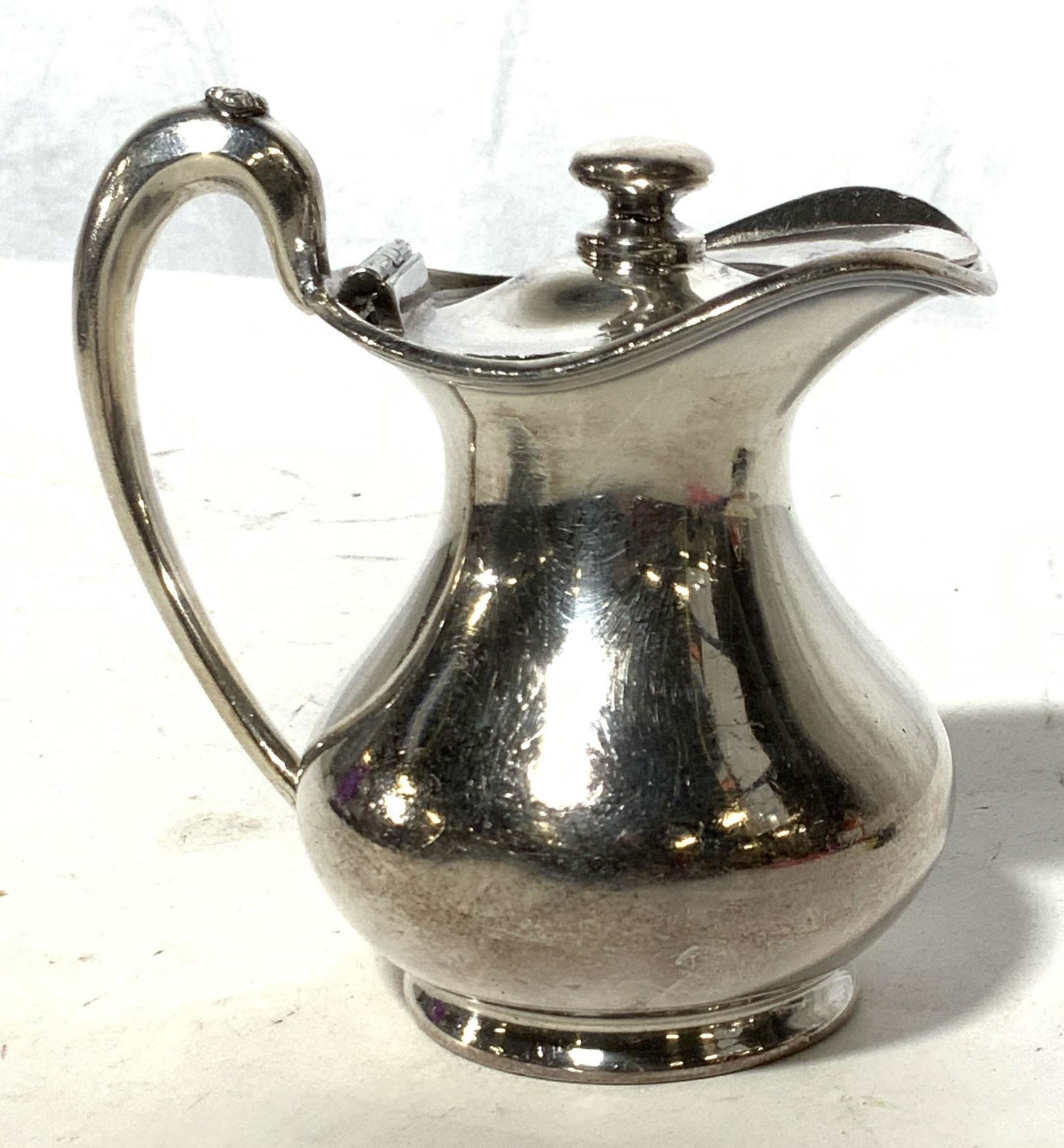 Wilcox S.P. Co Plated Lidded Creamer/ Pitcher (1 of 5)