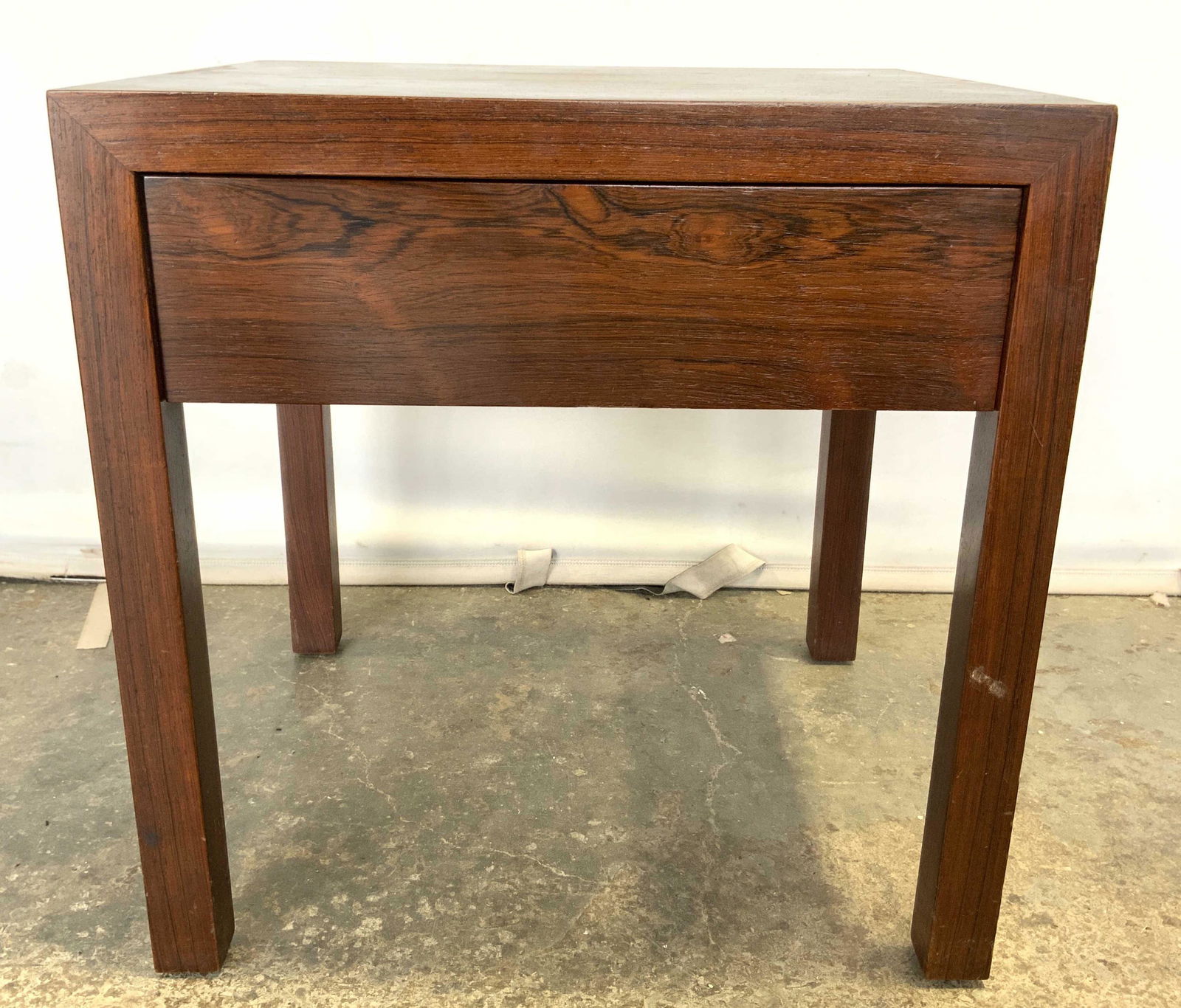 Vintage Wooden Side Table W Drawer (1 of 8)