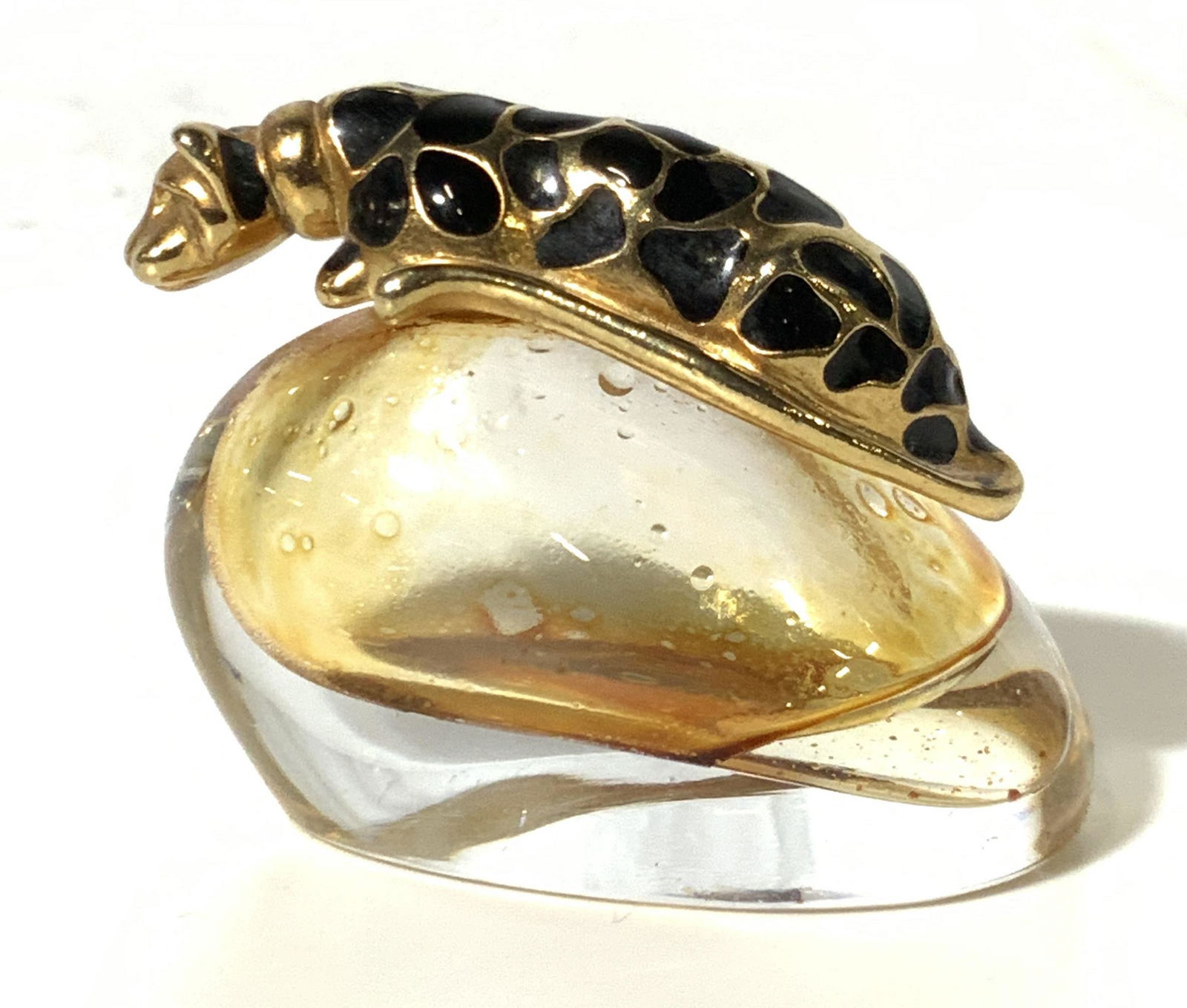 BEVERLY HILLs Gale Hayman Leopard Perfume Bottle (1 of 7)