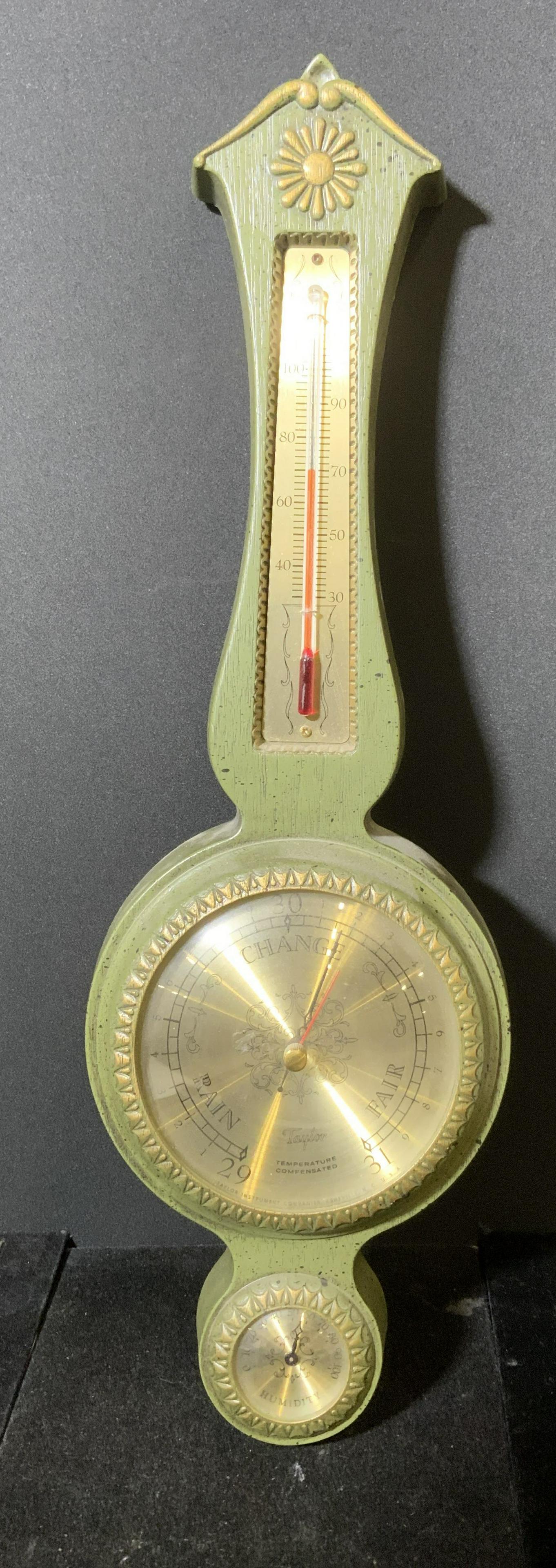 TAYLOR INSTRUMENT COMPANIES Pendant Barometer (1 of 5)