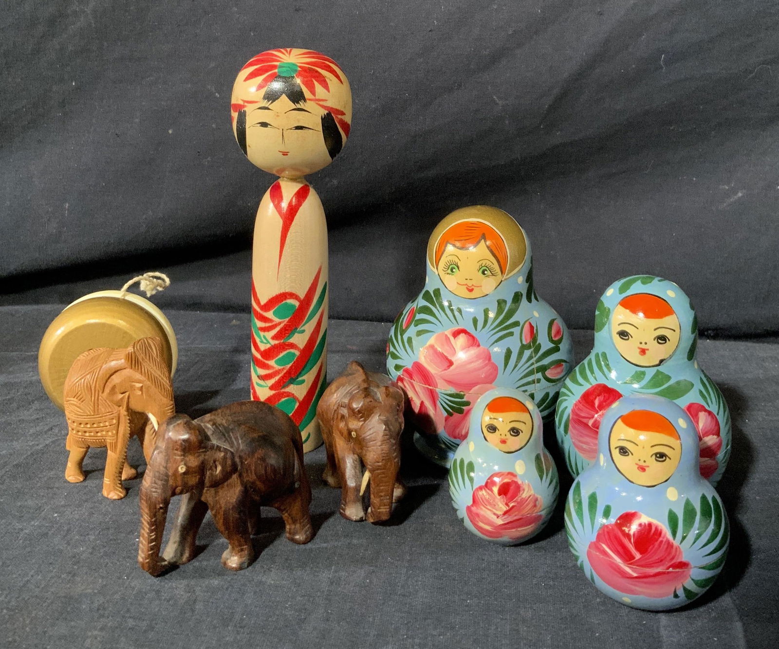 Lot Tabletop Wood Accessories (1 of 5)