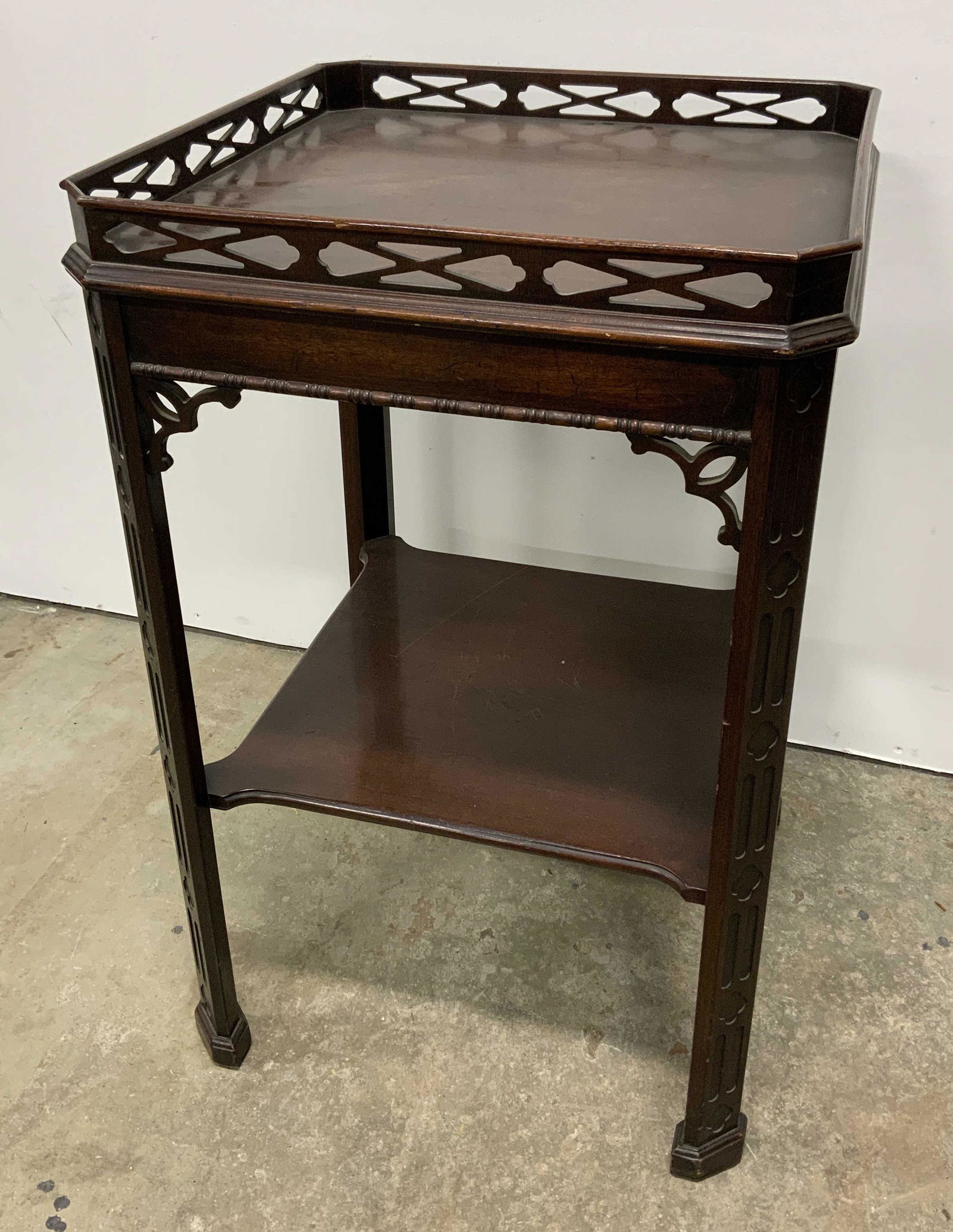 Vintage Wooden Side Table (1 of 7)