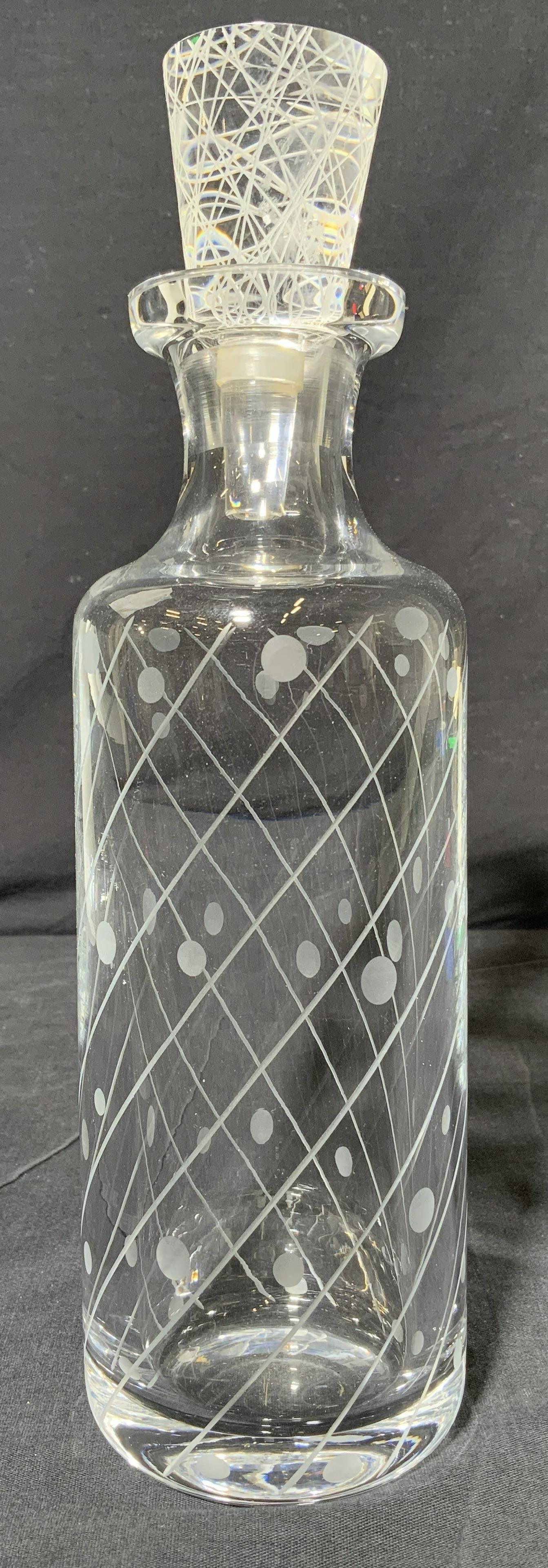 SALVIATI MURANO Glass Decanter W Stopper (1 of 8)