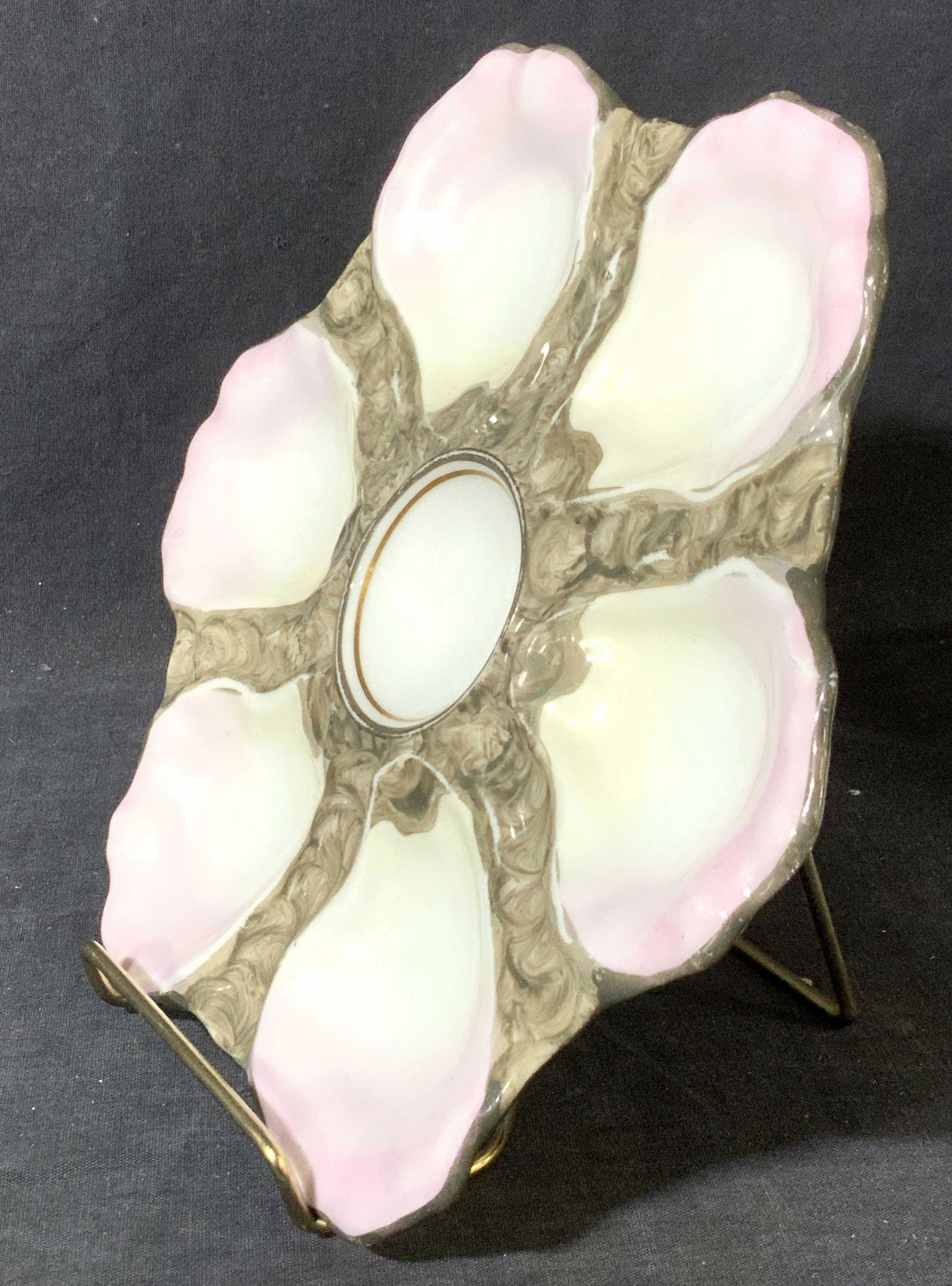 Oyster/ Clam Appetizer Ceramic Serving Plate (1 of 5)