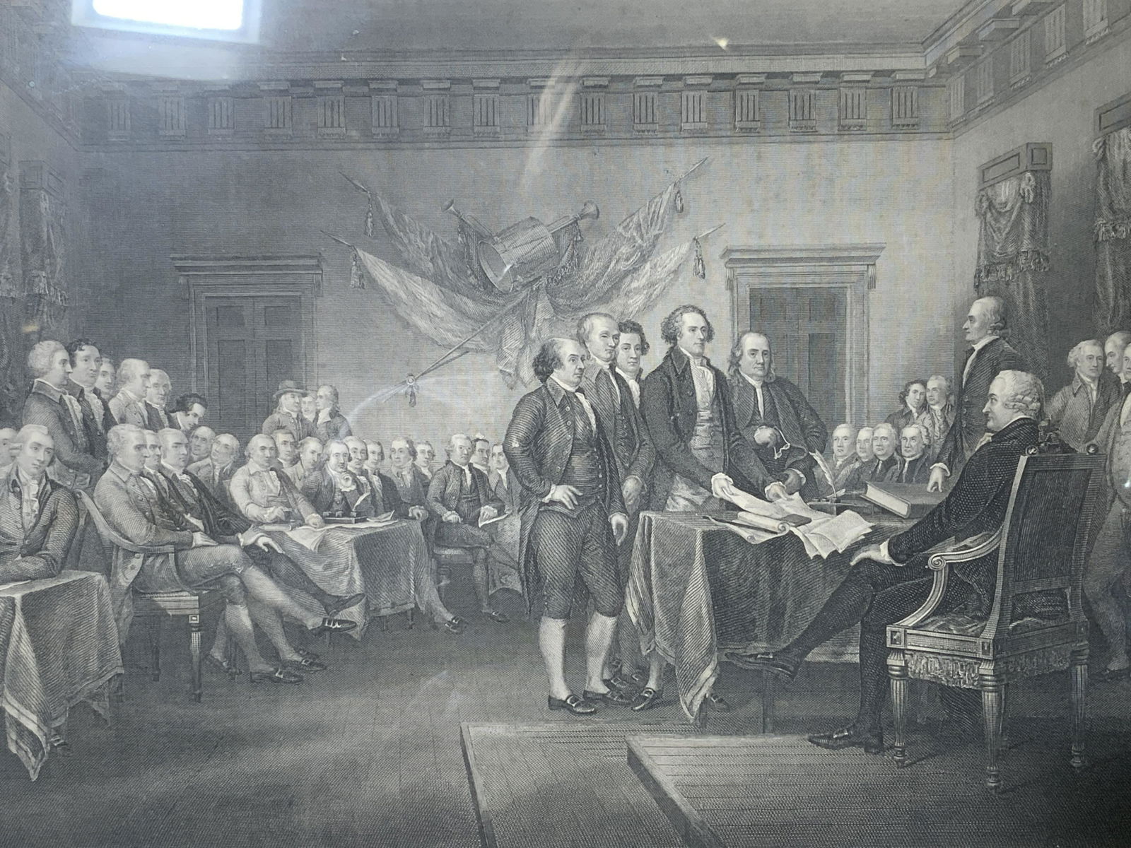 The Declaration of Independence Signing Engraving (1 of 10)