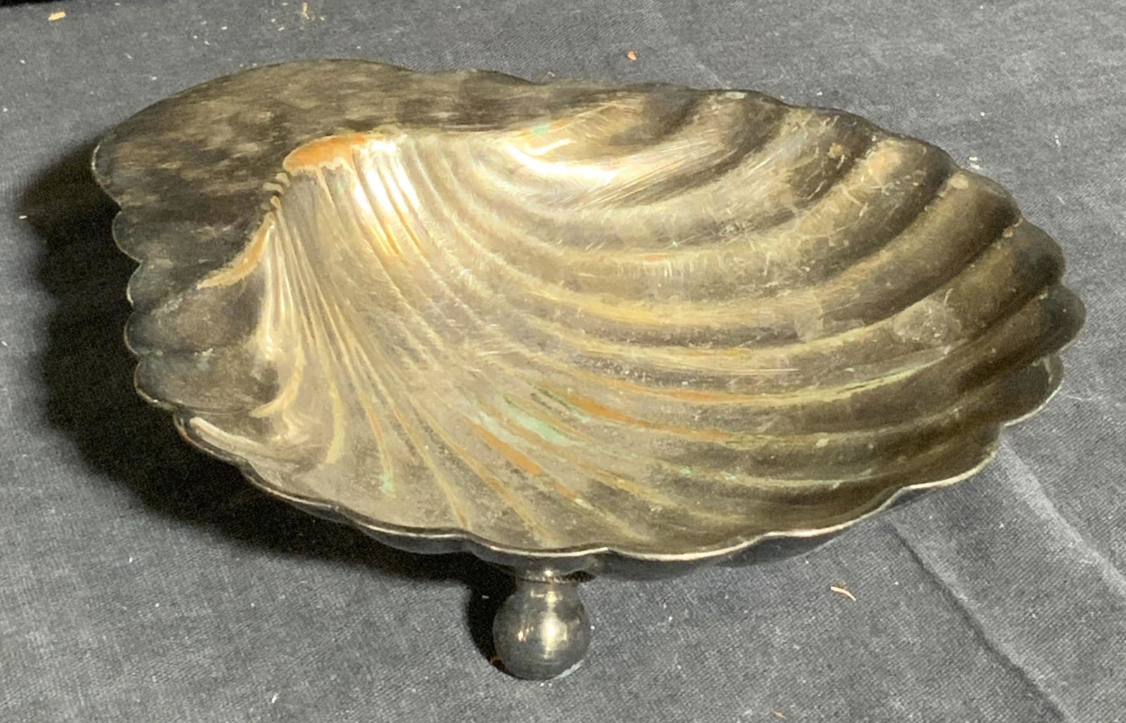 Silver Plated Shell Motif Trinket Dish (1 of 6)