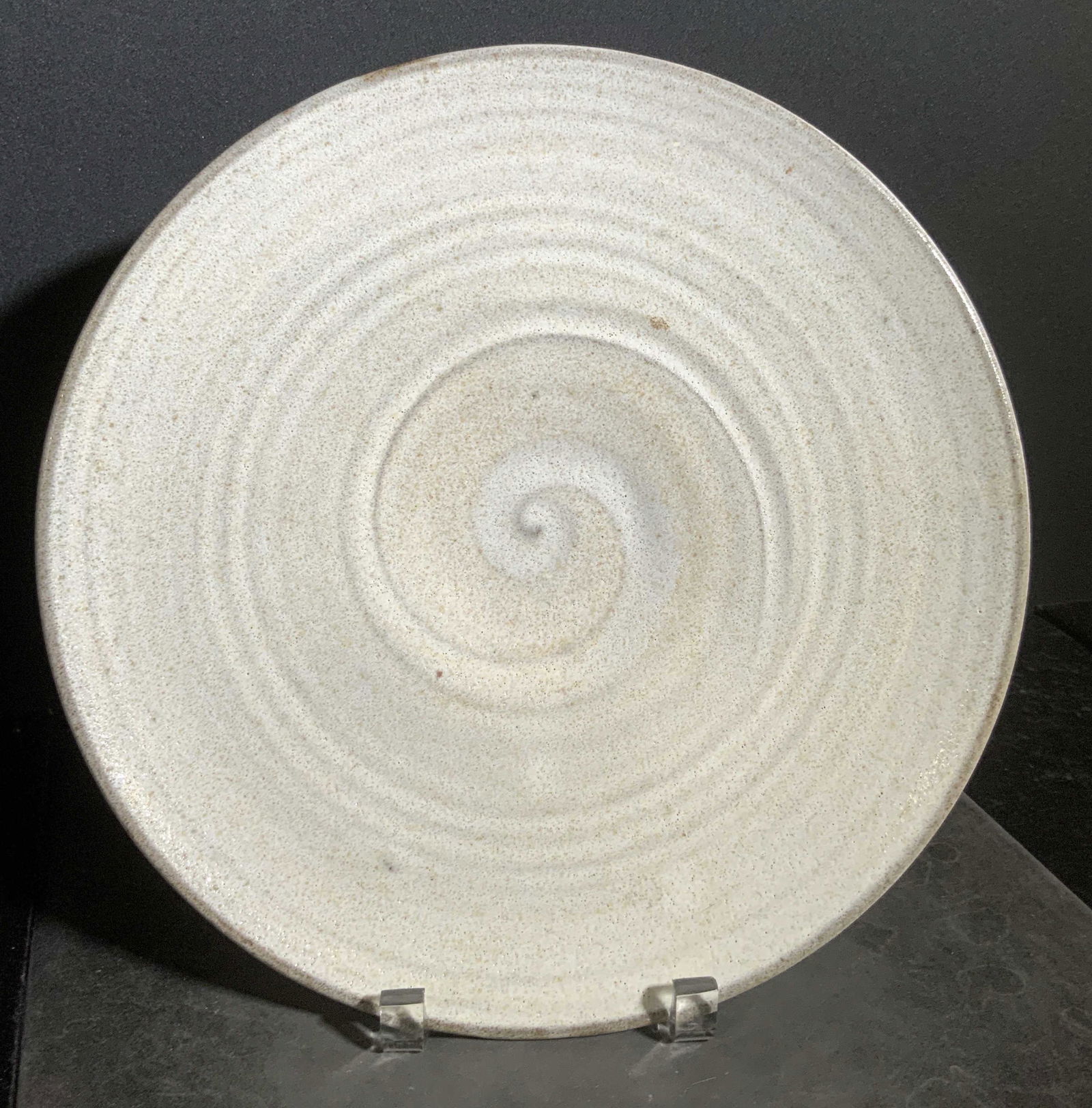 Vintage Handcrafted Artisan Ceramic Serving Plate (1 of 7)