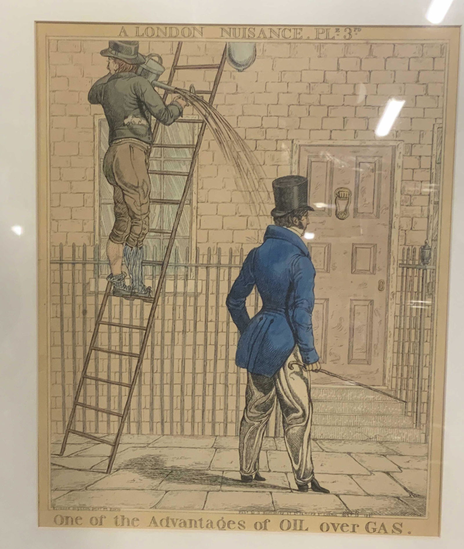 RICHARD DIGHTON Aquatint of MAN 1821 (1 of 6)