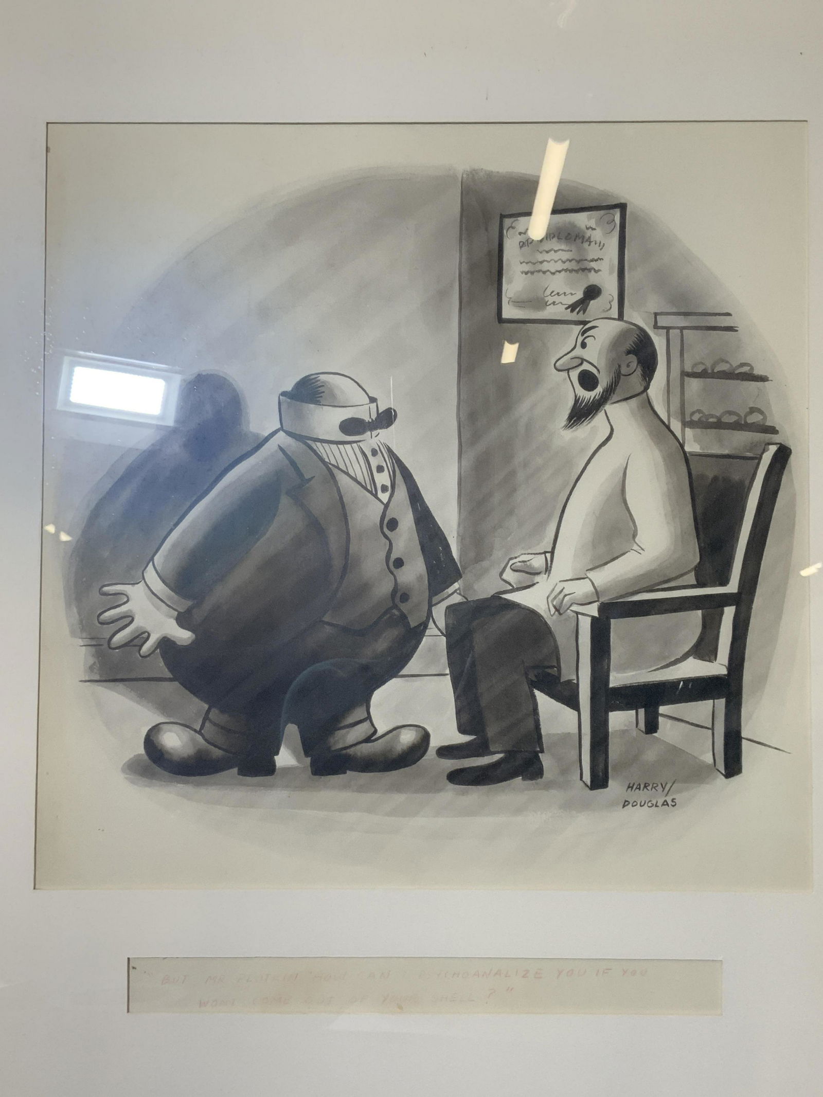 HARRY/DOUGLAS Psychoanalysis Ink on Paper (1 of 9)