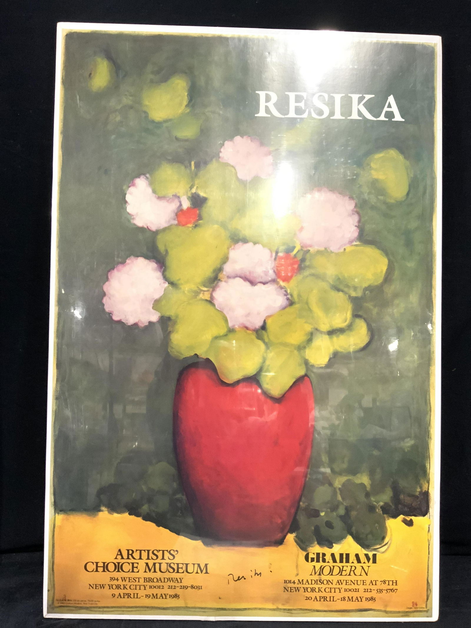 Paul Resika Artists Choice Museum Poster (1 of 10)