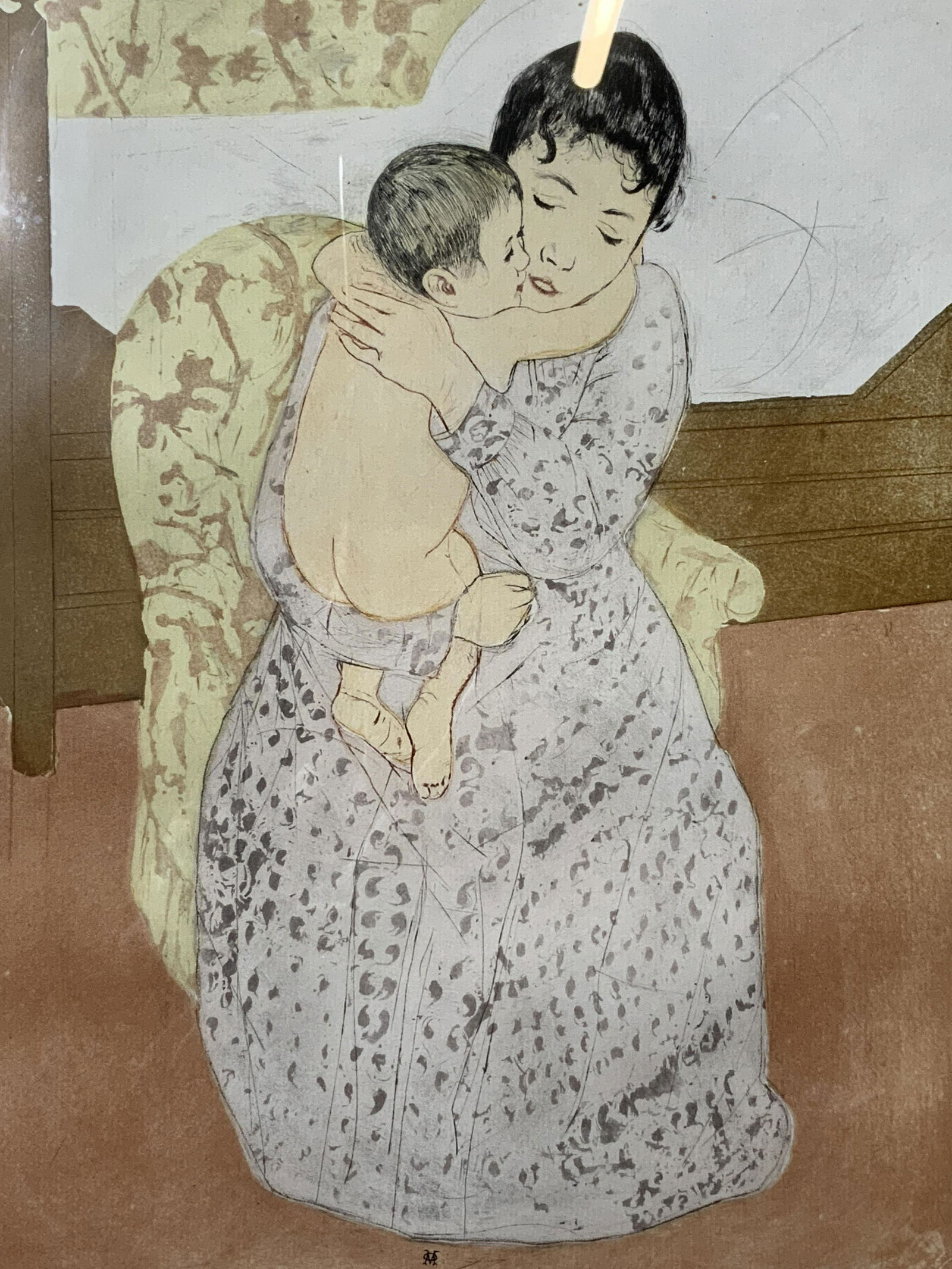 Signed Mother with Child Drypoint and Aquatint (1 of 10)