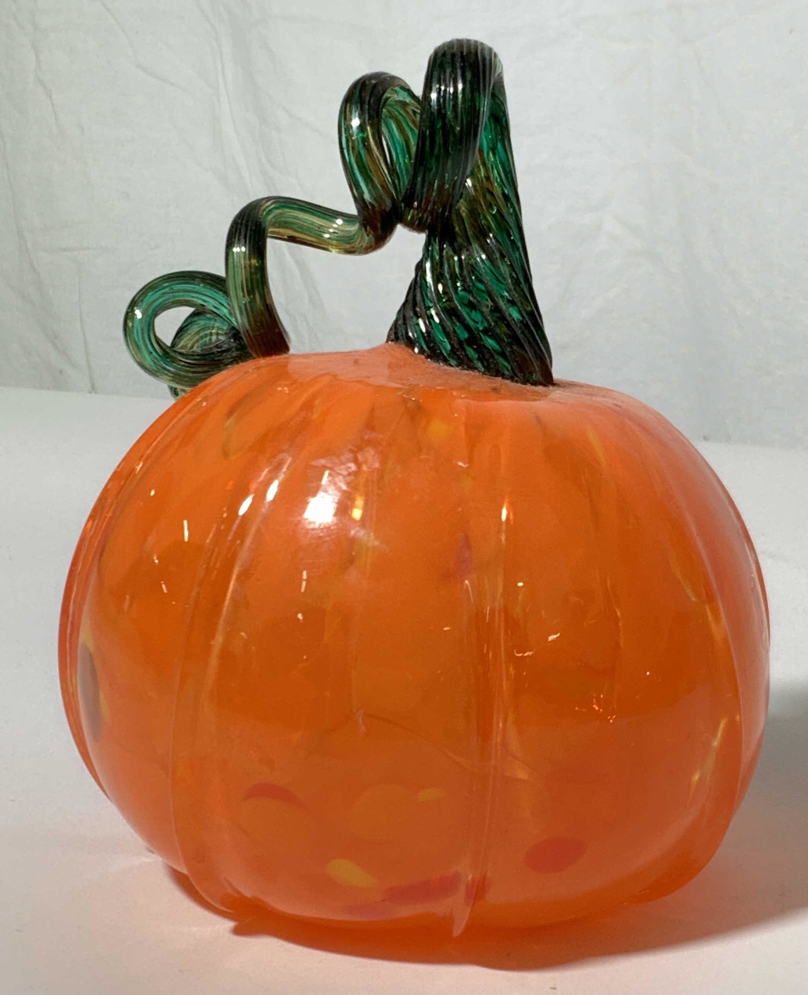 Hand Blown Art Glass Pumpkin (1 of 9)