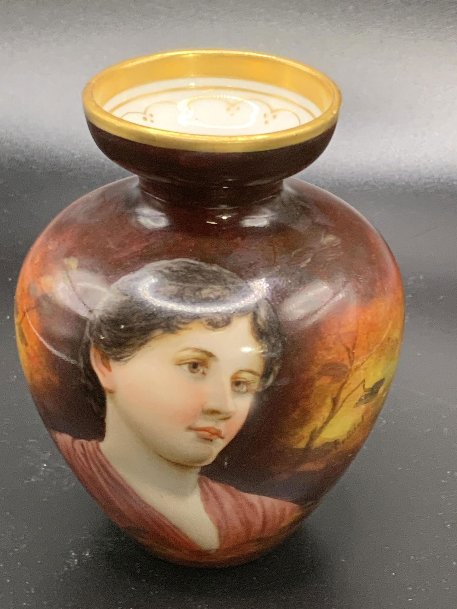 Vntg ROYAL SCHWARZBURG German Porcelain Bud Vase (1 of 14)