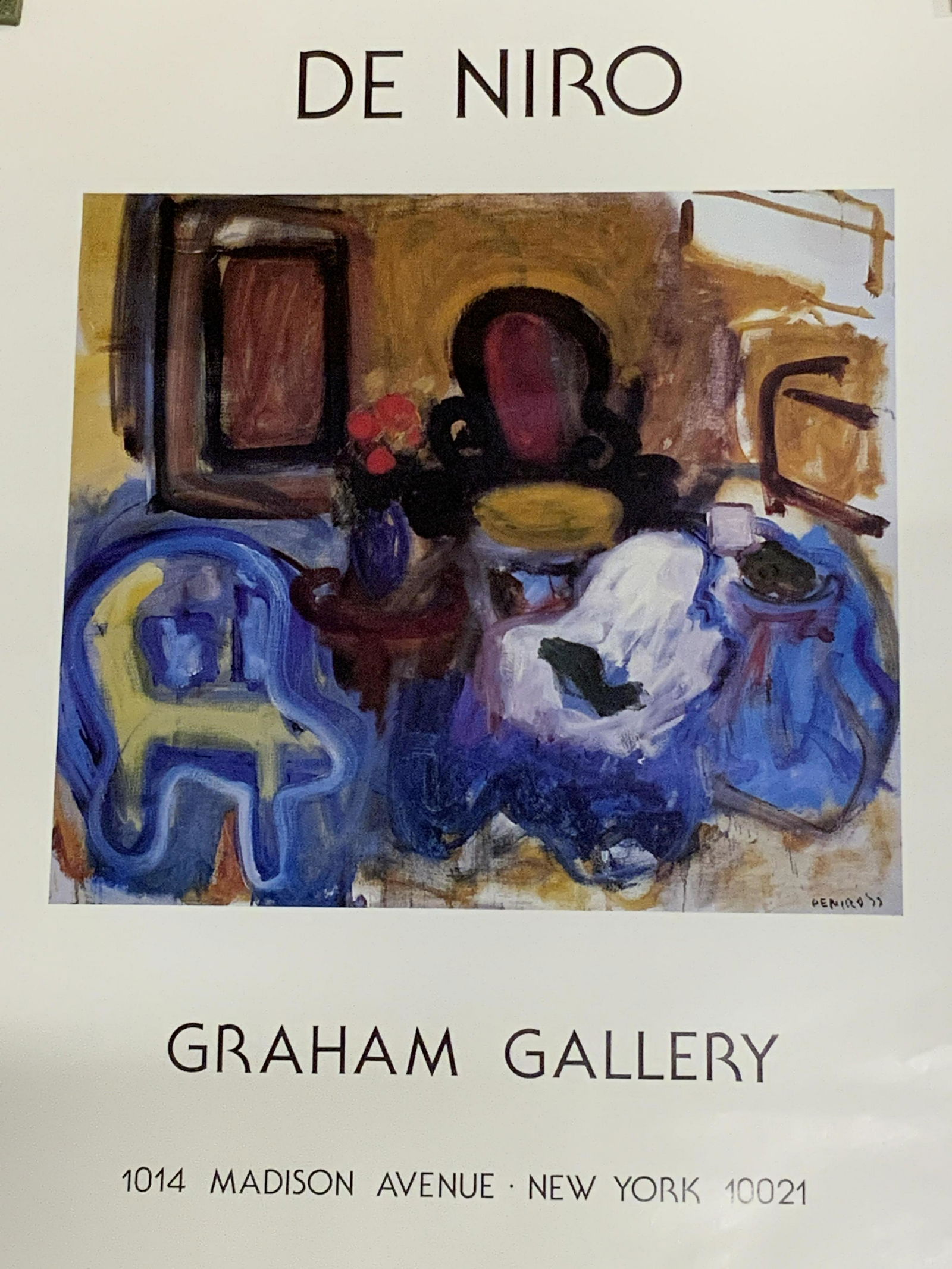 ROBERT DE NIRO SR EXHIBITION Poster (1 of 5)