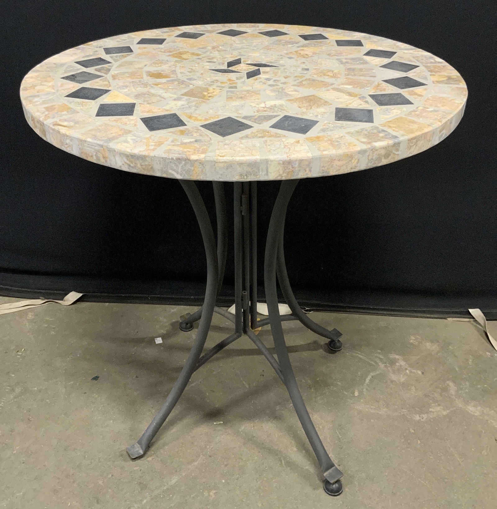 Stone Topped Outdoor Drink Table (1 of 9)