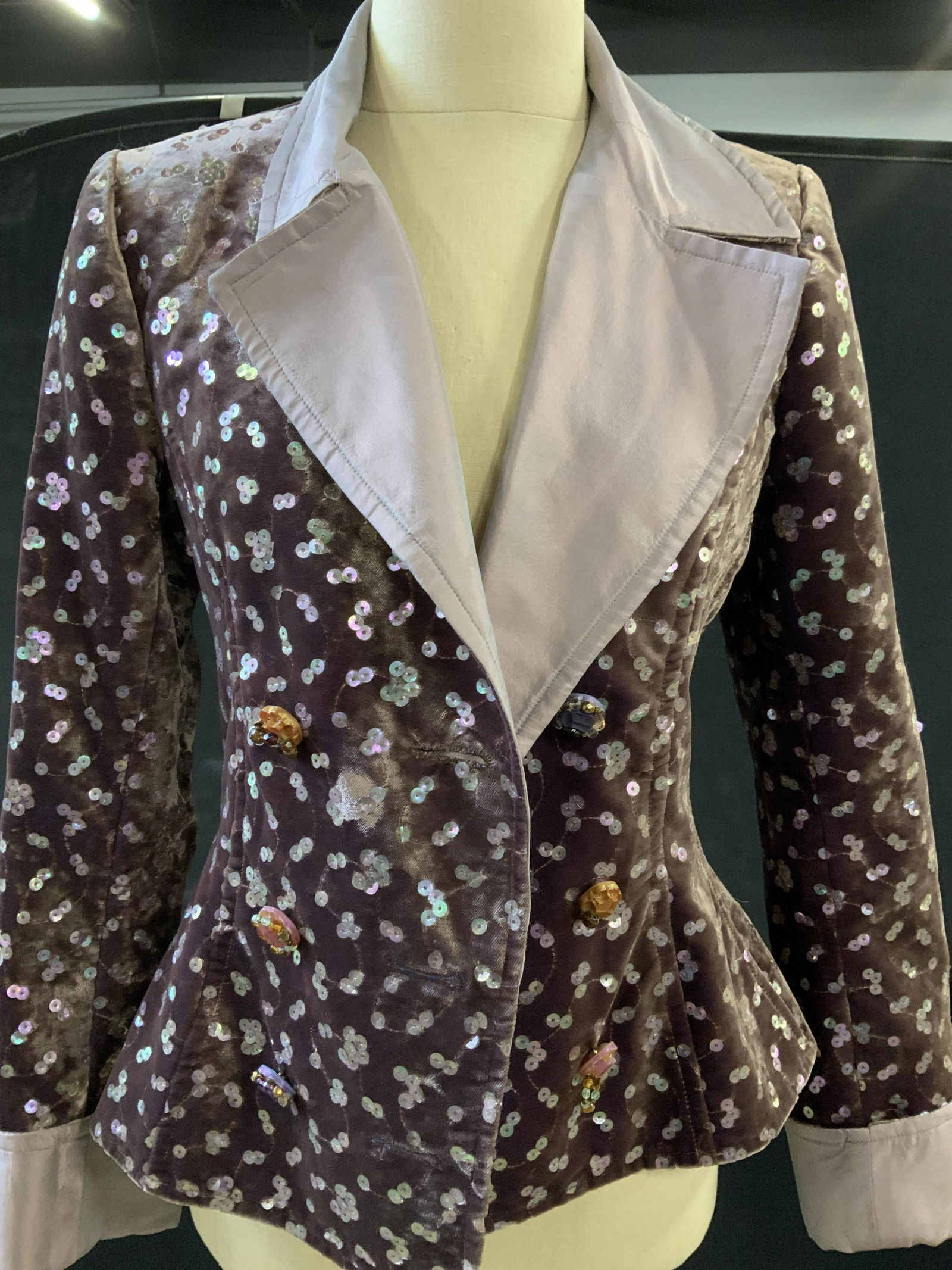 Christian LACROIX Sequined Blazer Jacket (1 of 10)