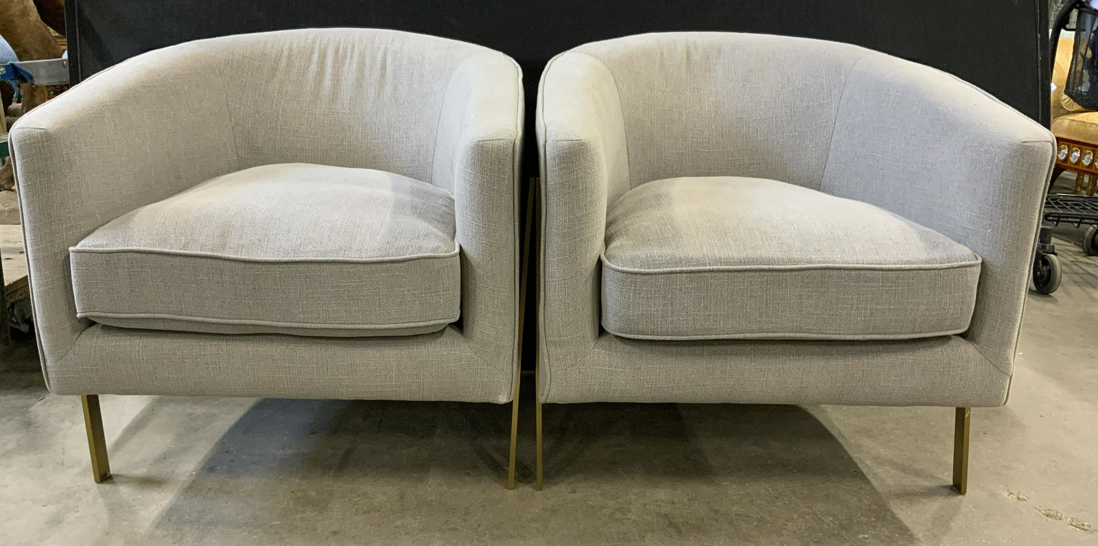 Pair ALDER & TWEED Armchairs (1 of 10)