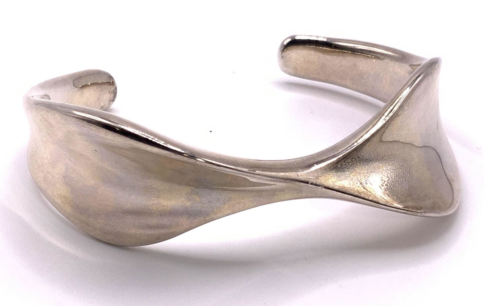 RLM BRONZE CHINA Signed Twist Cuff Bracelet (1 of 10)