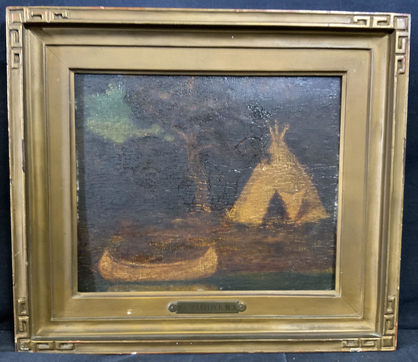 ATTR RA BLACKLOCK Oil on Panel (1 of 8)