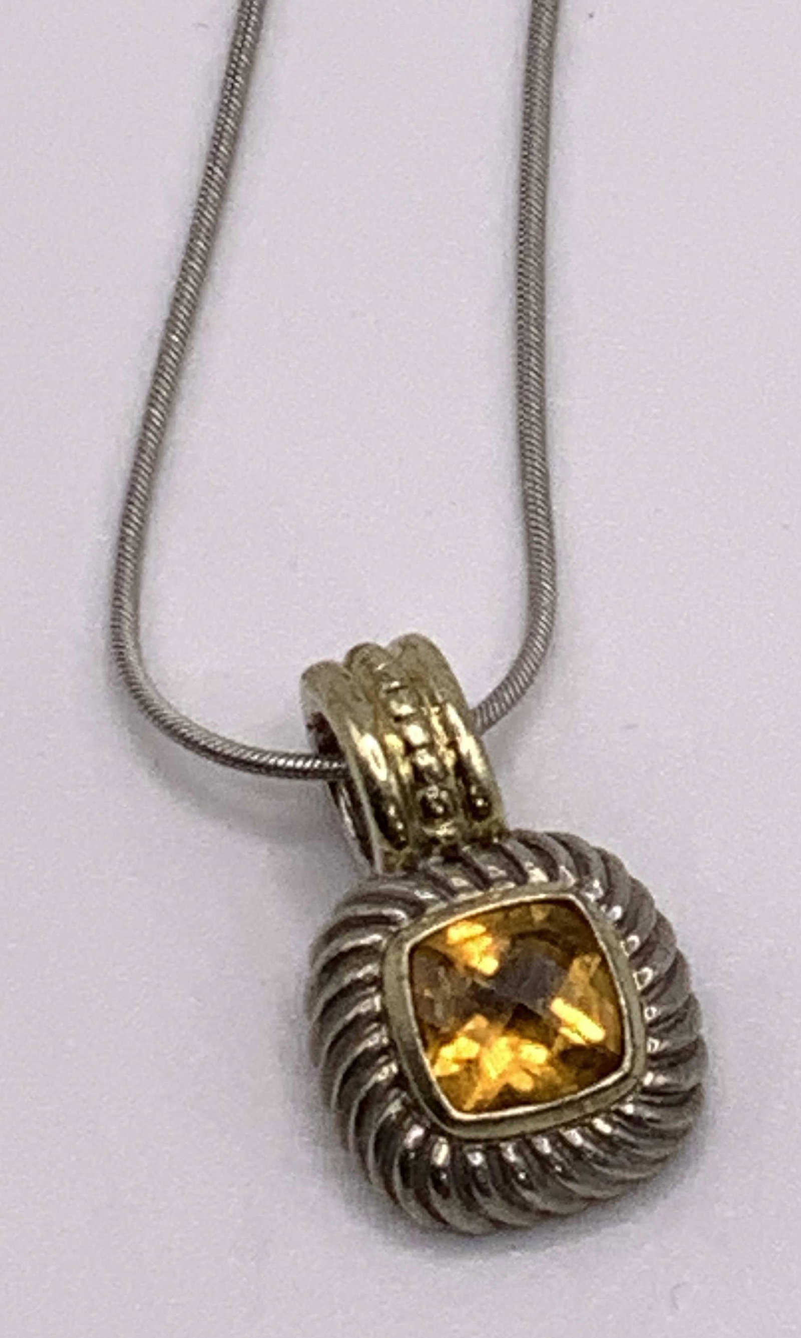 David YURMAN S.Silver Albion Pendant Necklace (1 of 8)