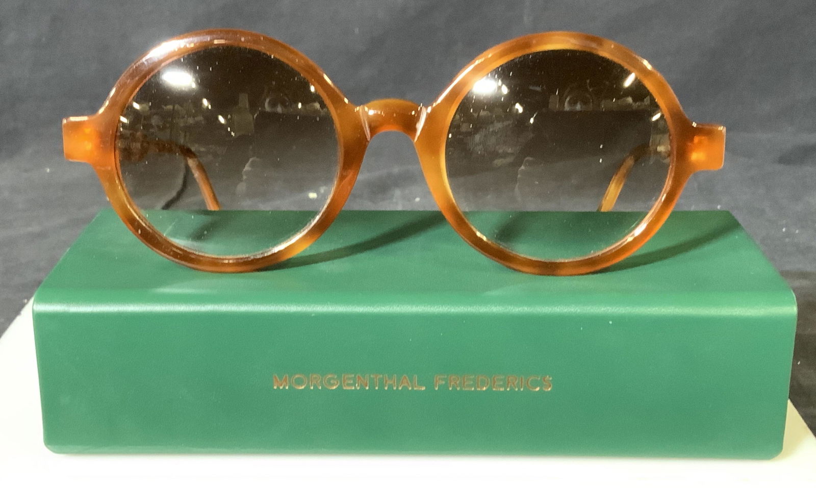 MORGENTHAL FREDERICS NY Sunglasses and case (1 of 7)
