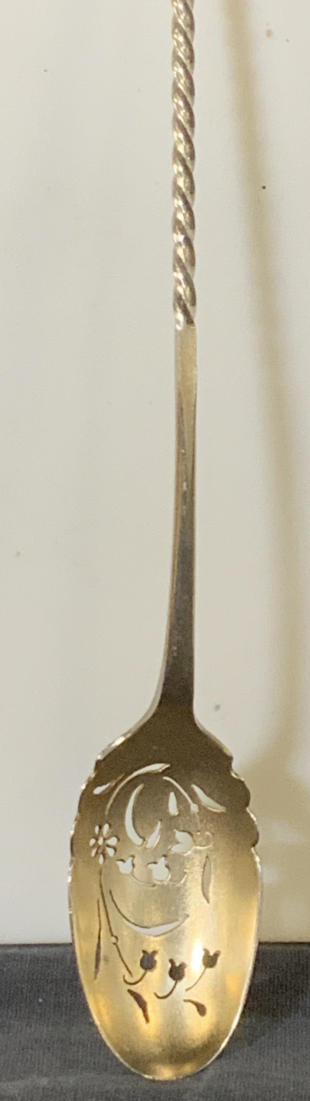 Sterling Silver Cocktail Utensil, (1 of 6)