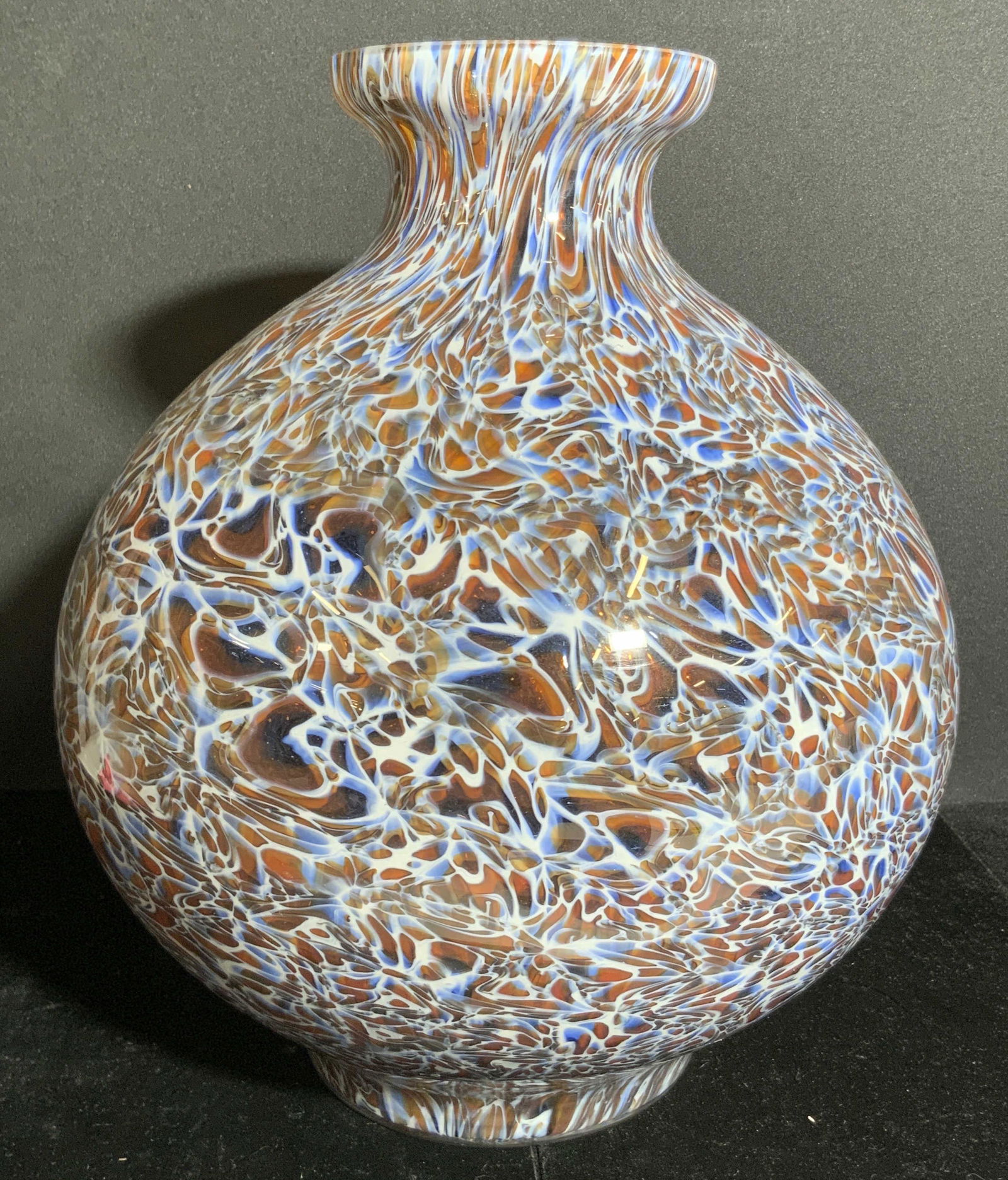 Vintage Murano Style Art Glass Tabletop Vase (1 of 12)