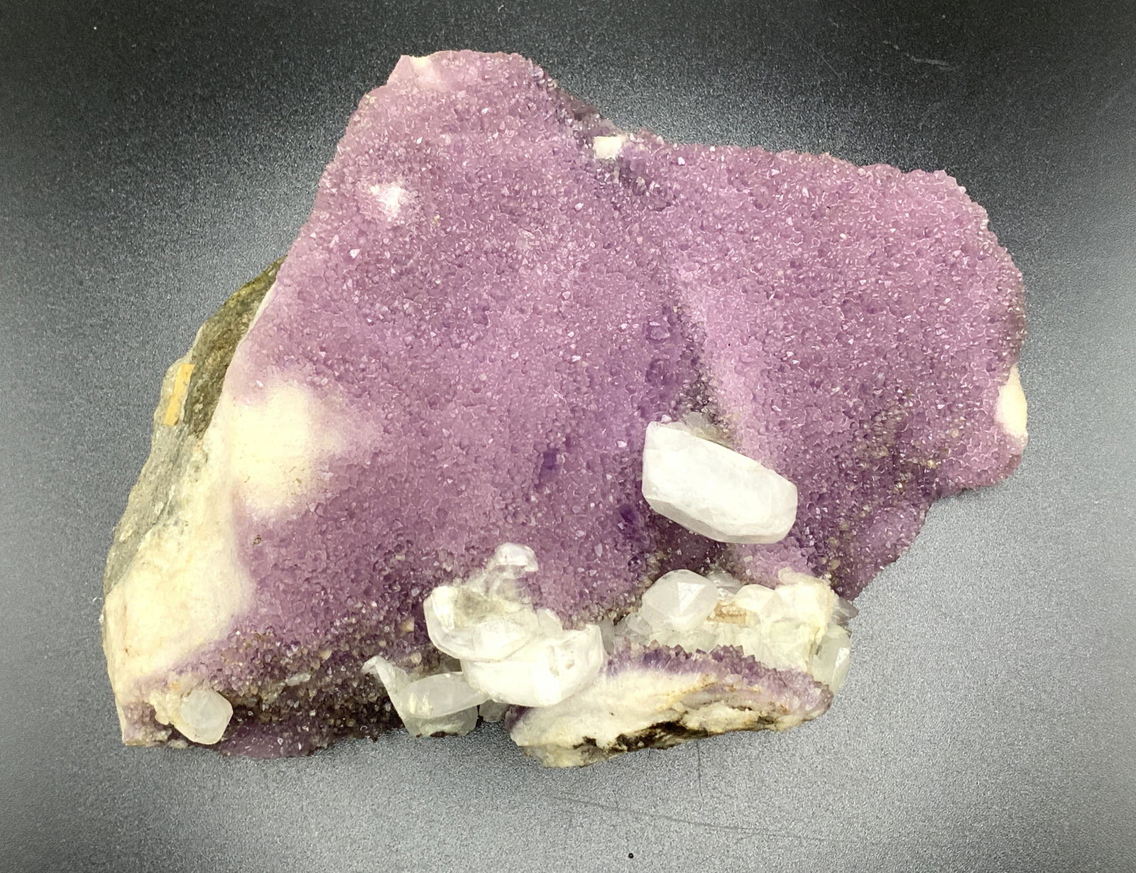 Druzy Quartz Amethyst Crystal Rock (1 of 7)