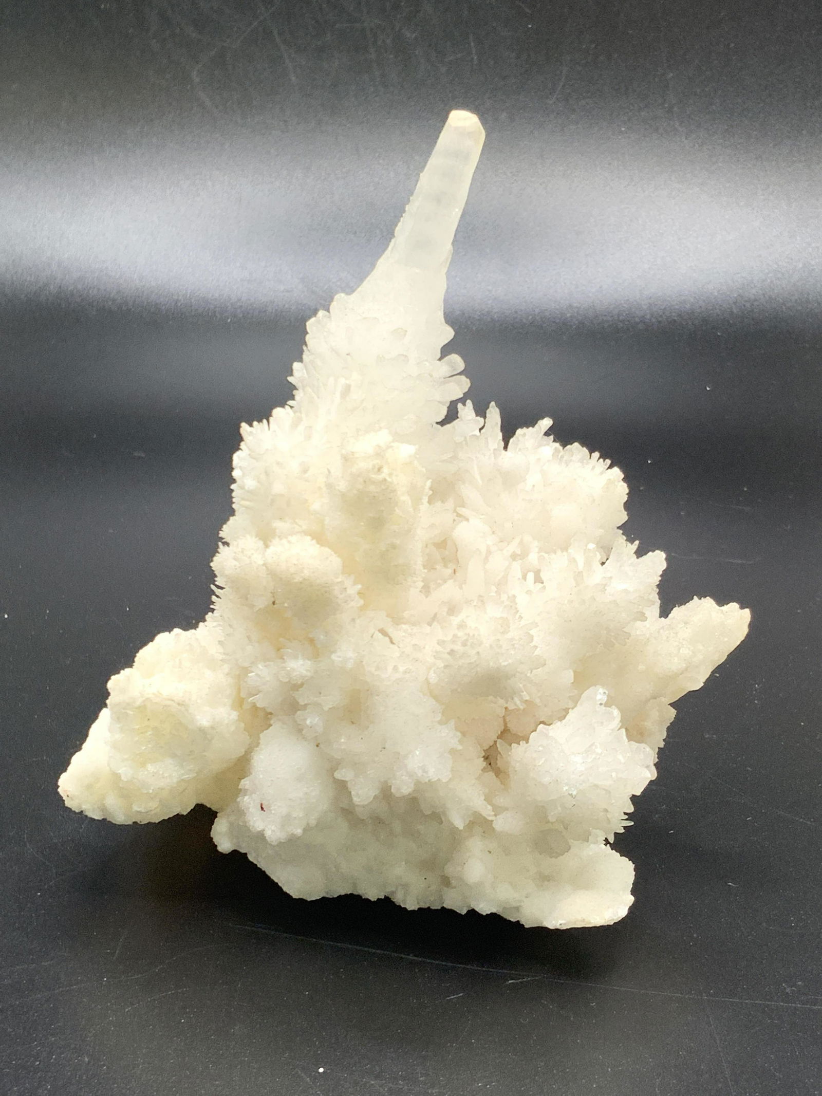 Mined Calcite Crystal Cluster W/ Point (1 of 10)