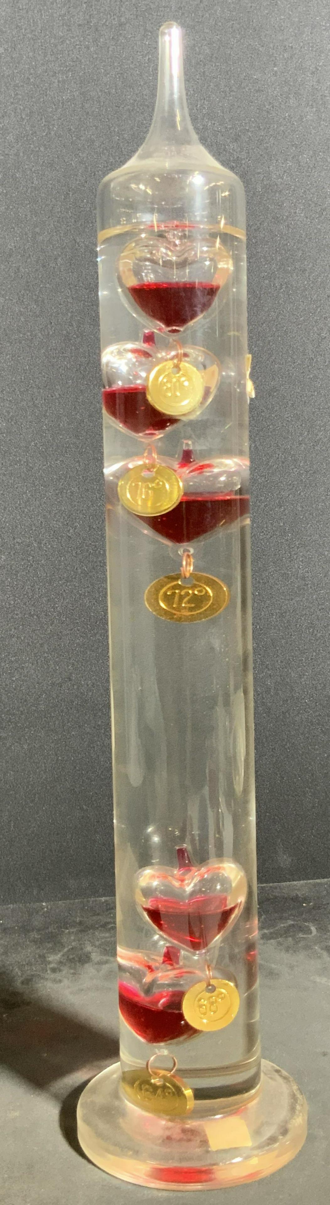Vintage Art Glass Galileo Thermometer (1 of 9)