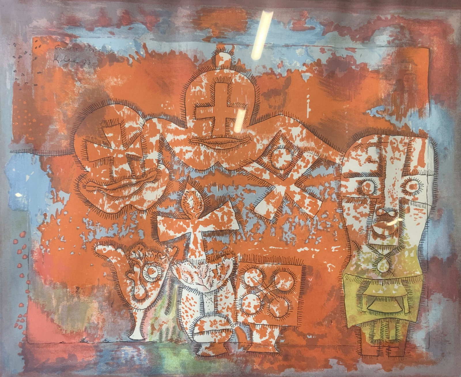 AFTER PAUL KLEE Abstract Artwork (1 of 9)