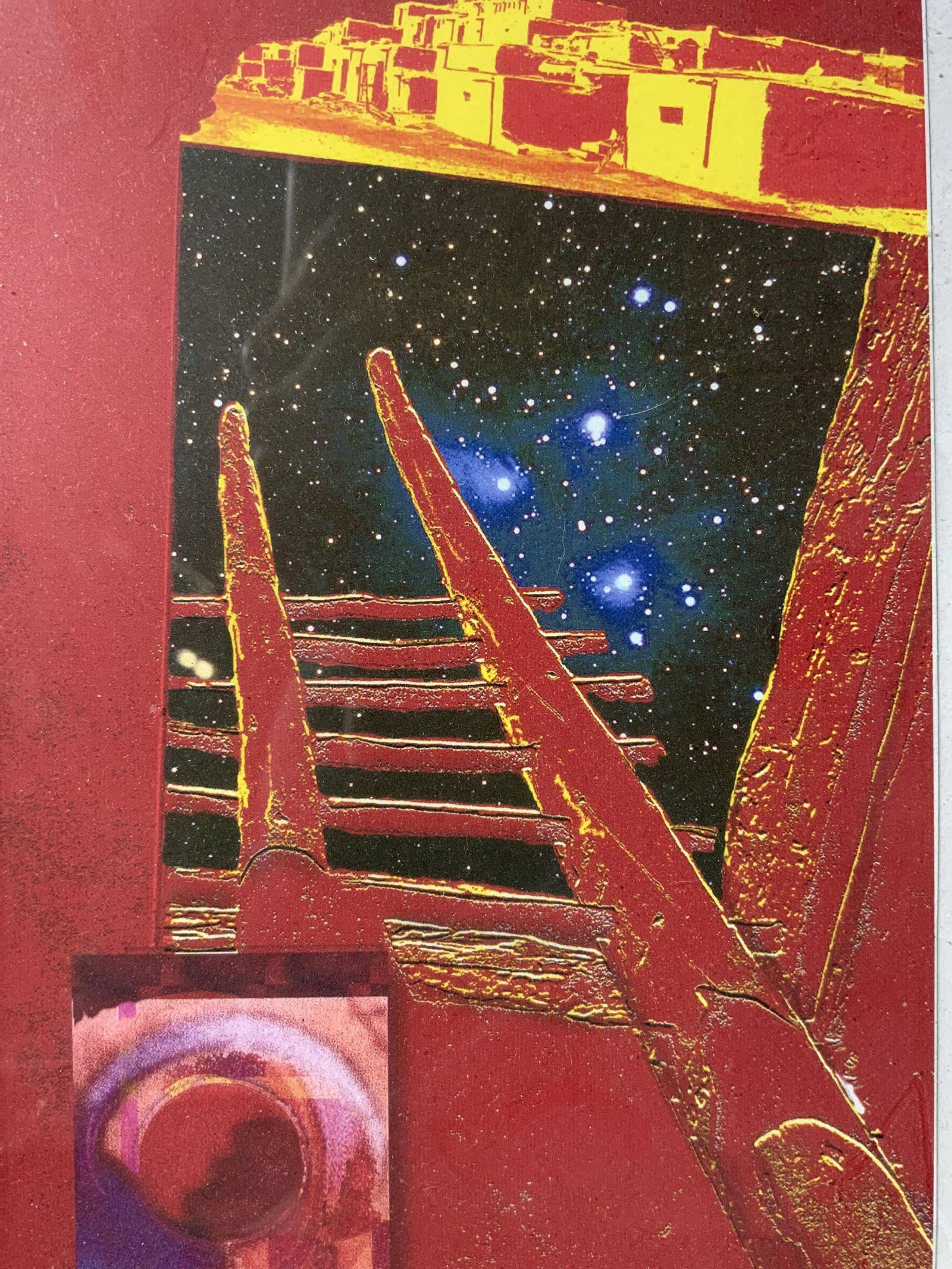TURTLE HEART Abstract Ladder Lithograph (1 of 9)
