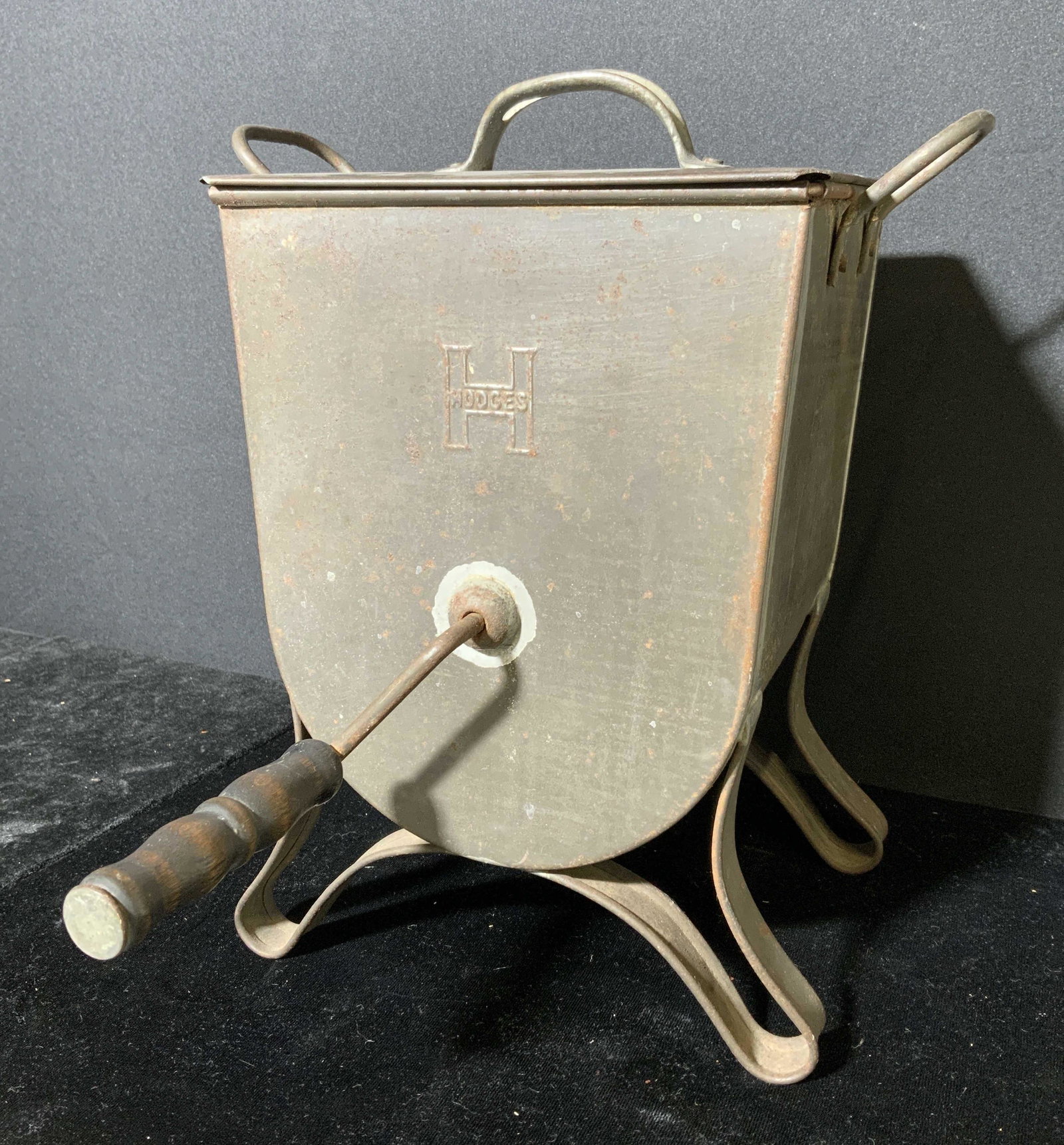 Antique HODGES Hand Crank Butter Churn (1 of 7)
