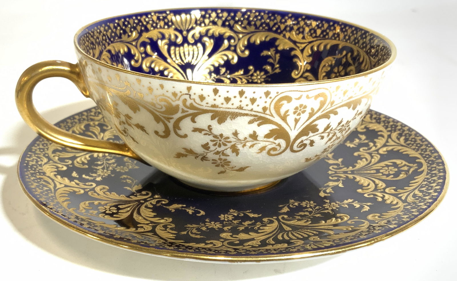 Set ROYAL DOULTON TIFFANY & CO Cup & Saucer (1 of 10)