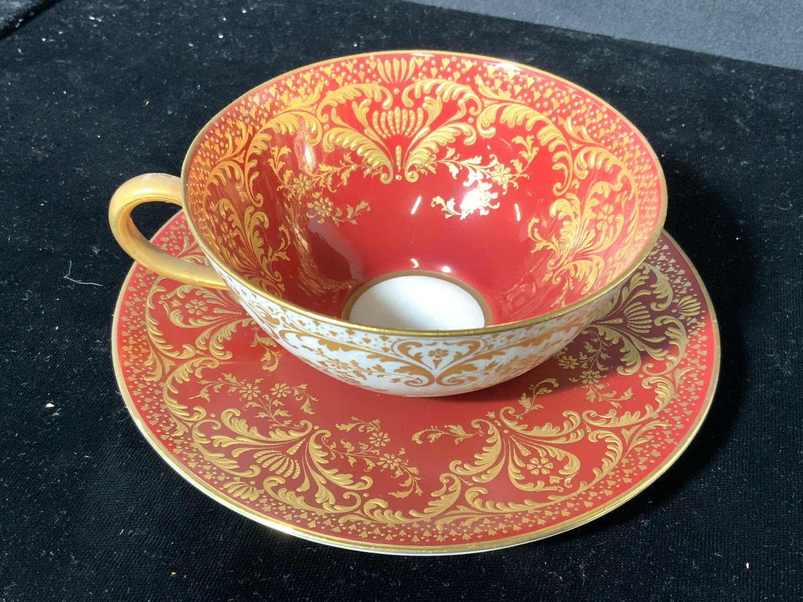 Set ROYAL DOULTON TIFFANY & CO Cup & Saucer (1 of 10)
