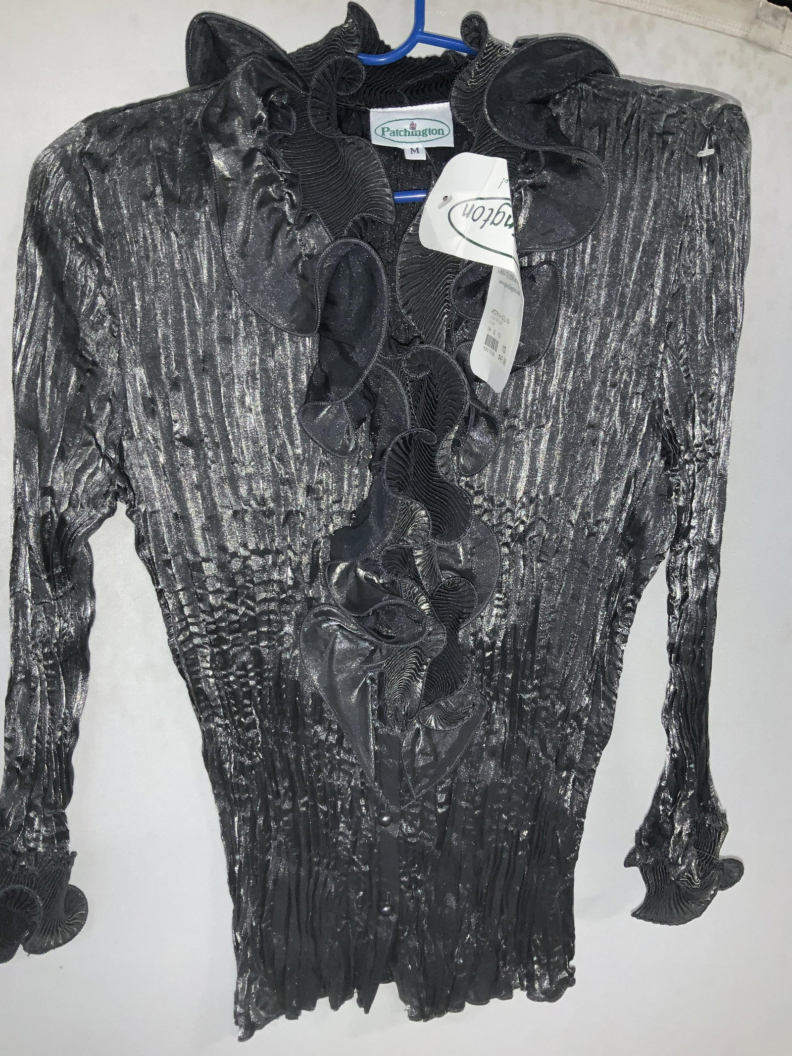 Dressy Patchington Long Sleeve Blouse (1 of 5)