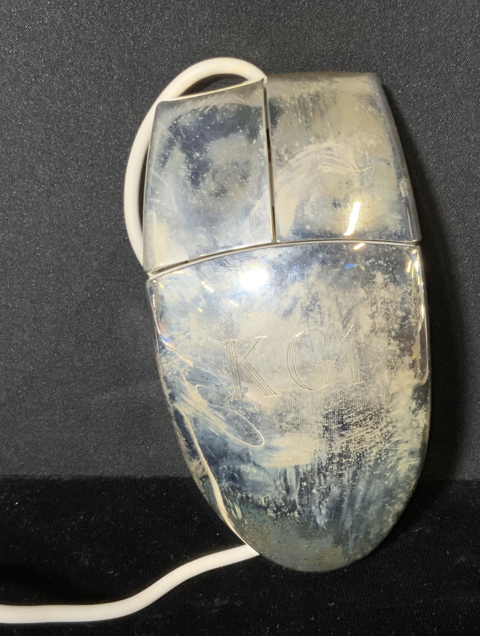 WALLACE SILVERSMITHS Silver Plated Mouse (1 of 6)