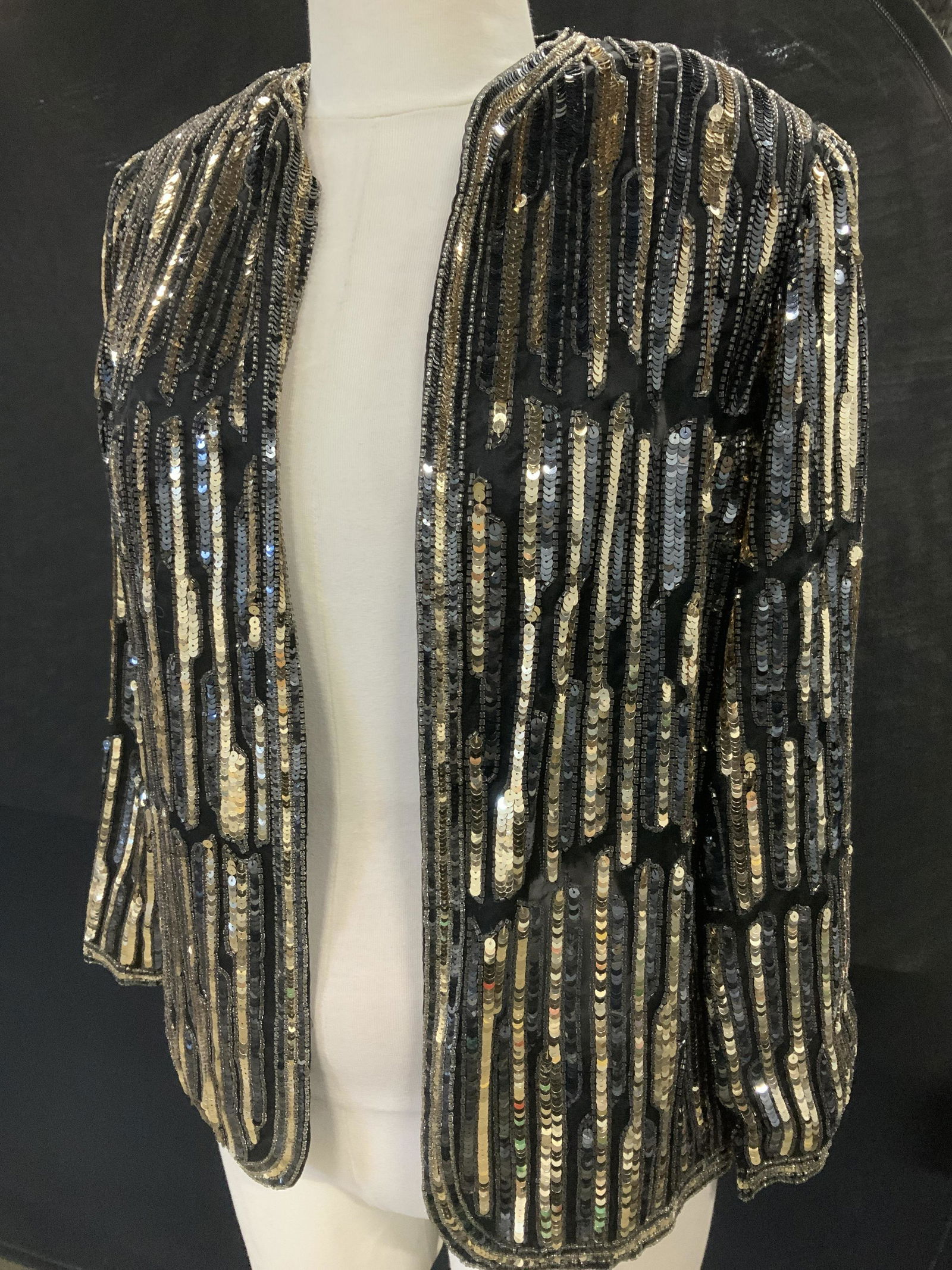 Sister Max Sequin Silk Dress Jacket, Hong Kong (1 of 6)