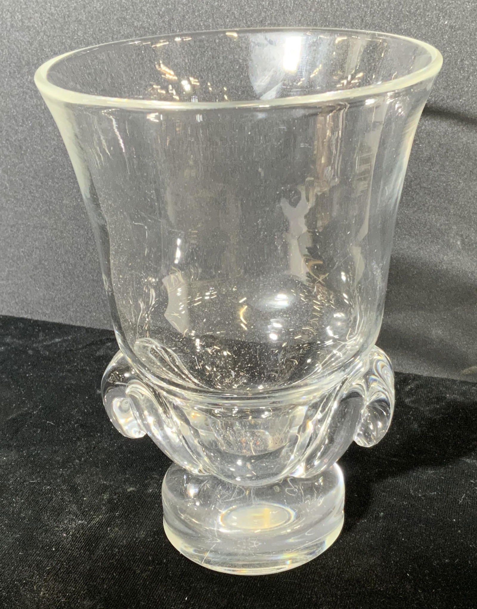 Signed Steuben Crystal Vessel (1 of 6)