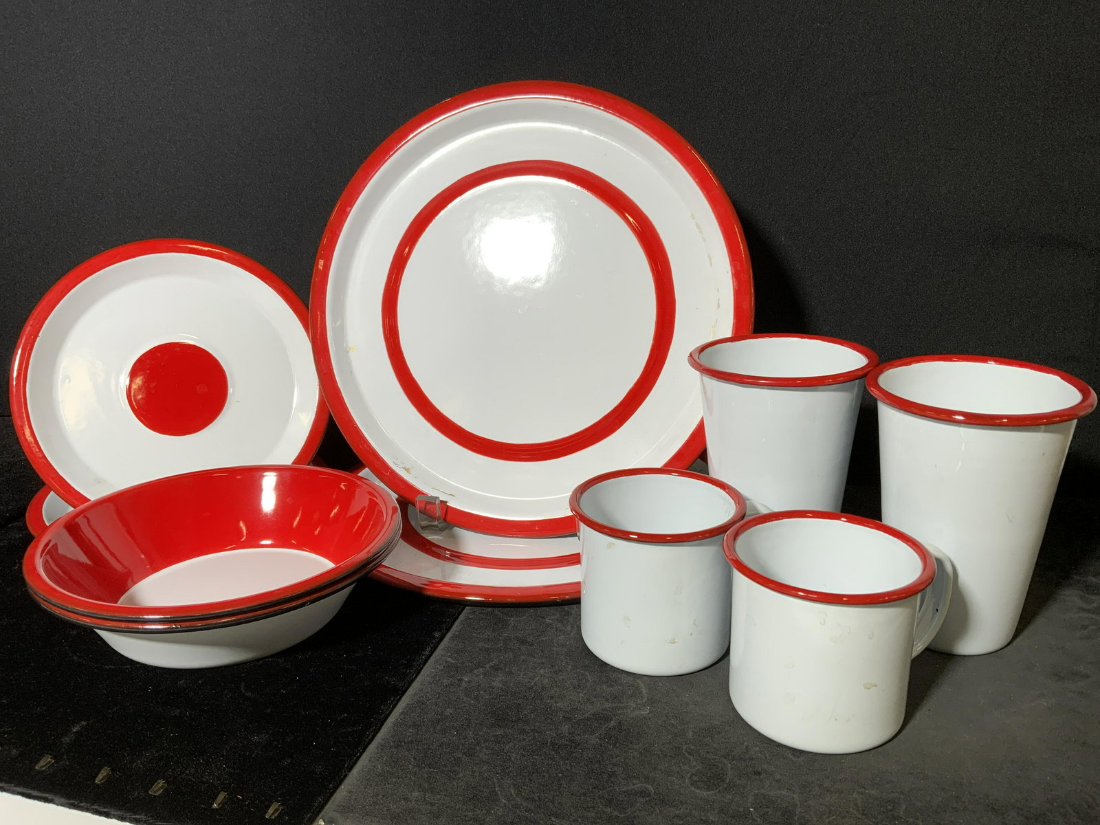 Group Lot 10 VARIOPINTE Enamel Ware (1 of 5)