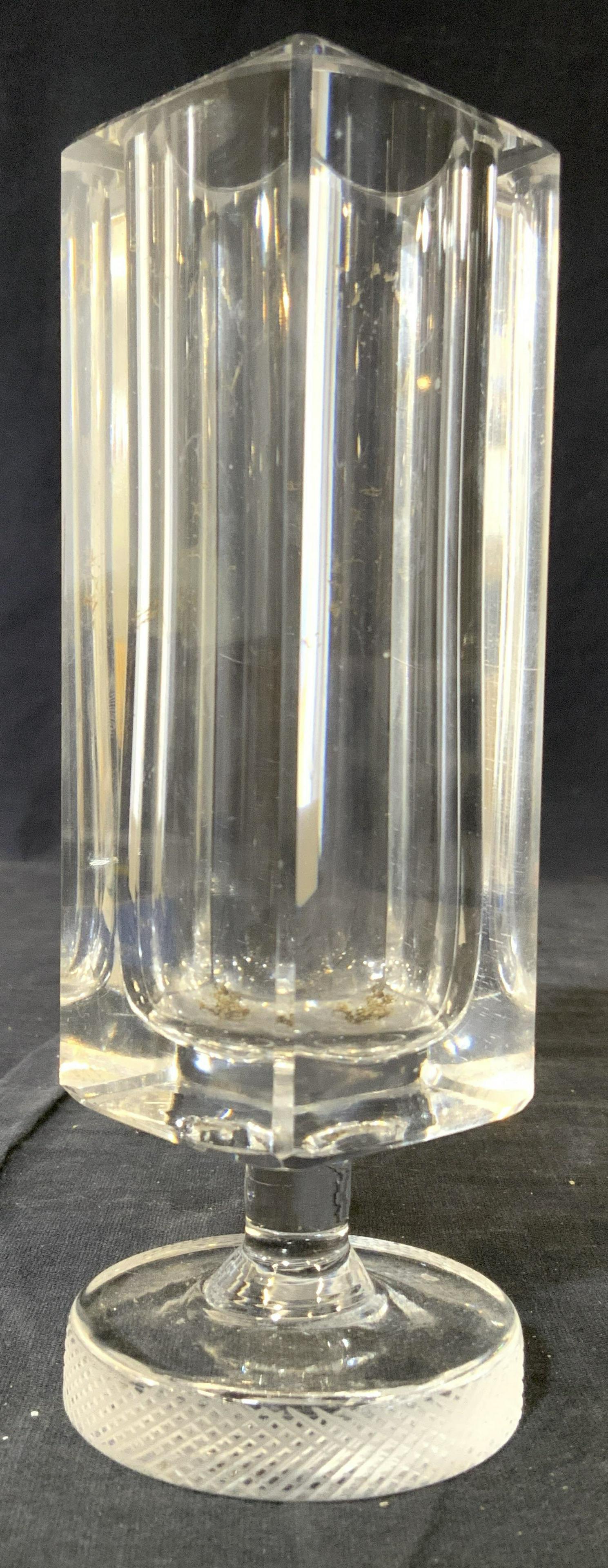 Footed Cut crystal Vessel (1 of 7)