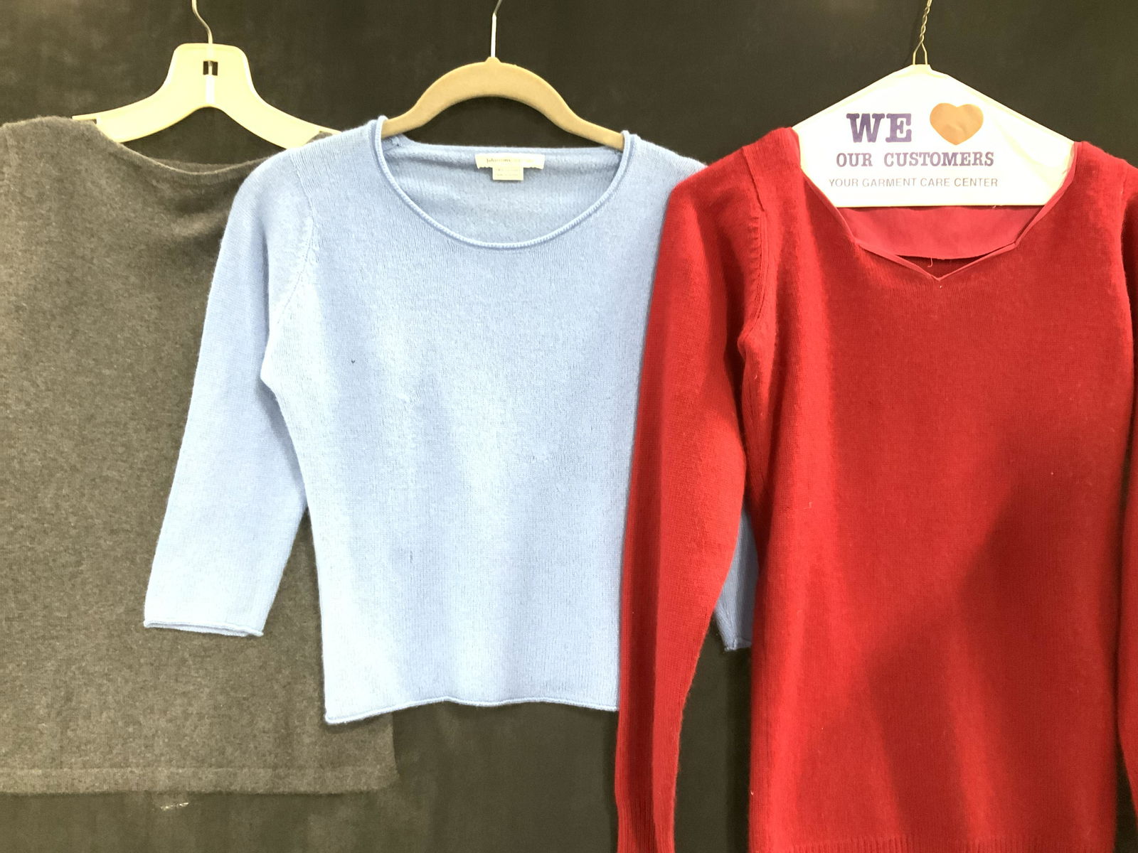 Lot 3 Cashmere Sweaters, Scotland (1 of 6)